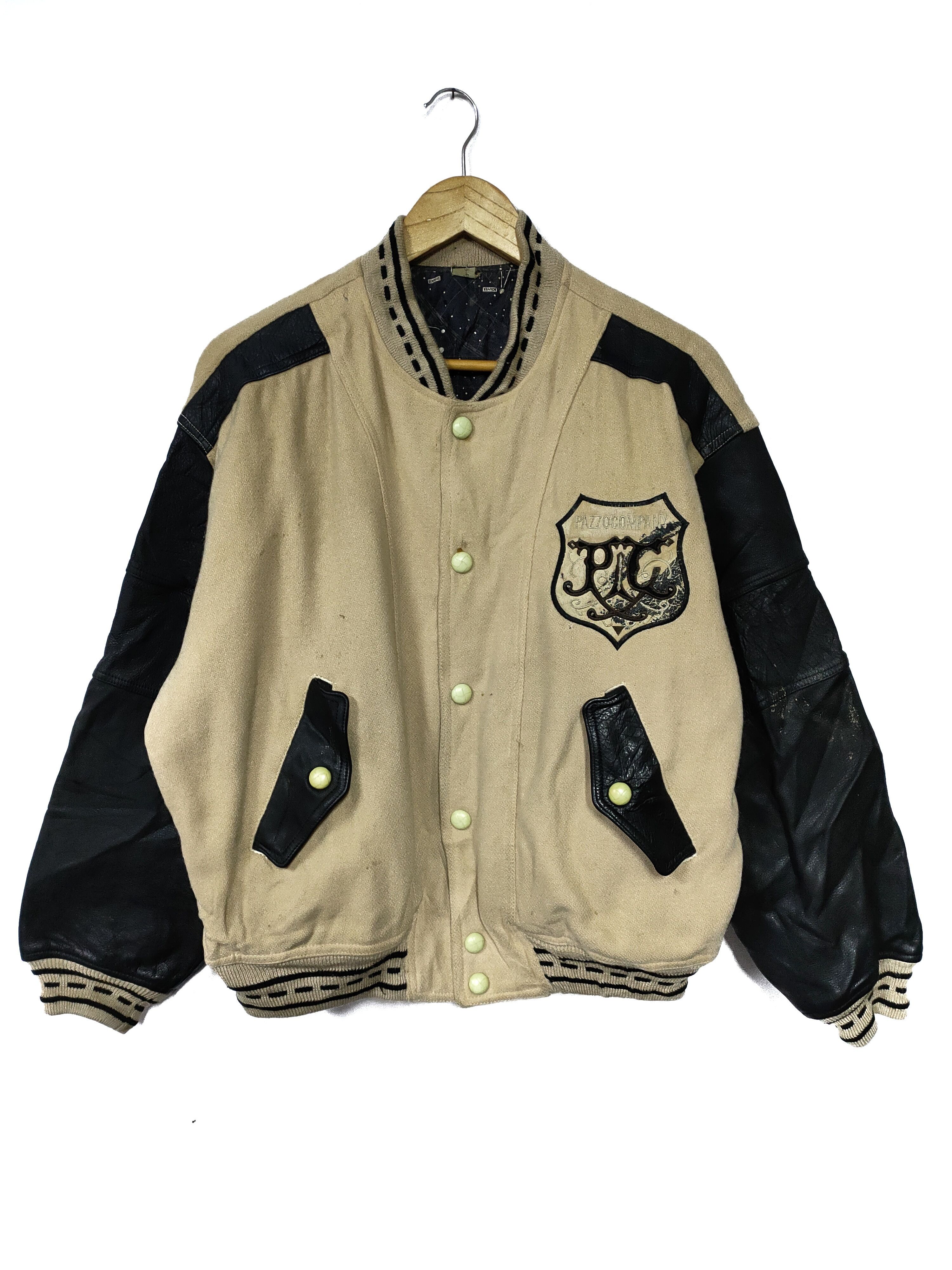 Japanese Brand × Vintage VTG PAZZO 90-91 AW VARSITY JACKETS Size US M / EU 48-50 / 2 - 2 Thumbnail