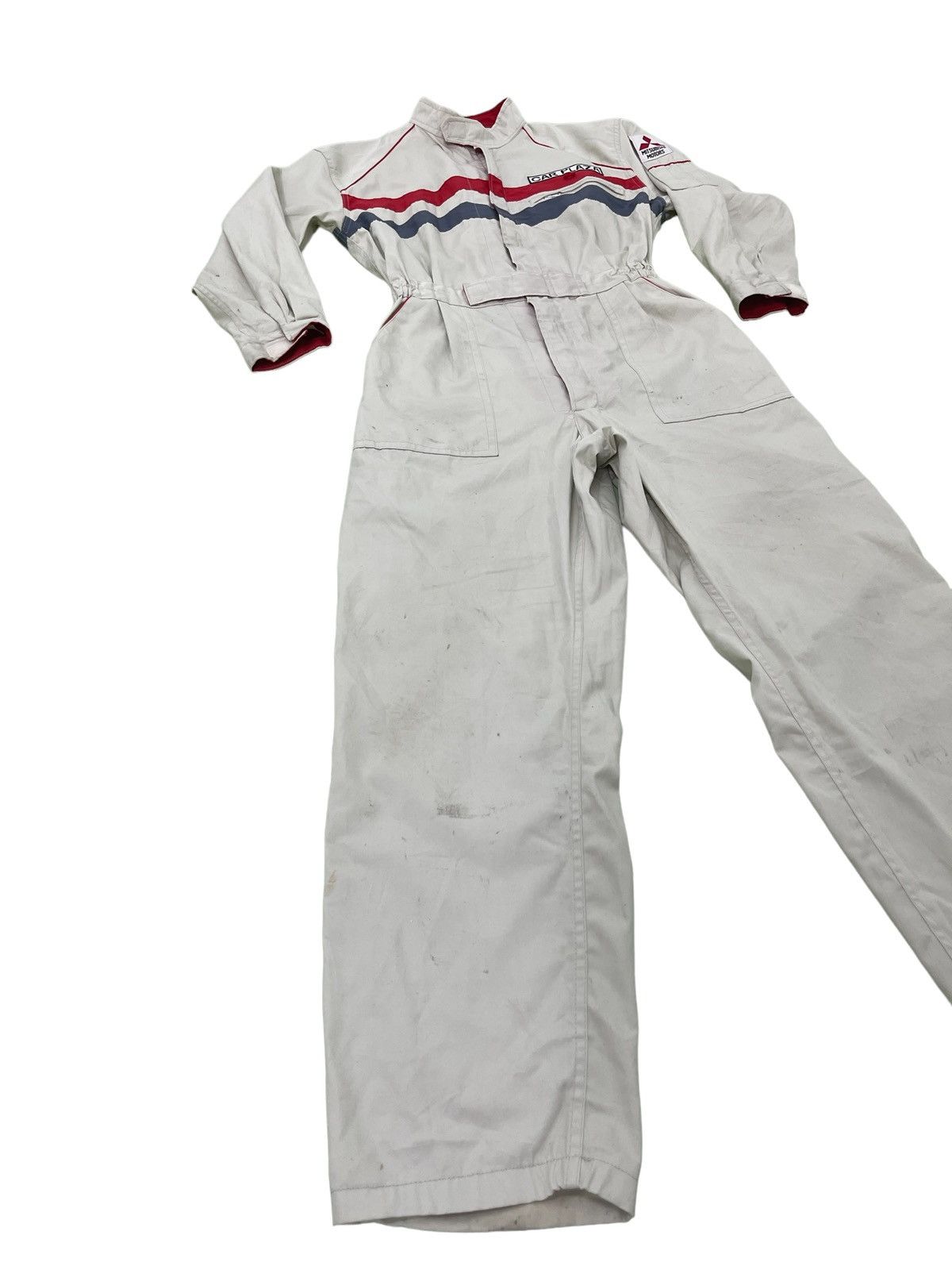 Sports Specialties 90s Car Plaza Mitsubishi Dealer Coverall Motorsports 43🟩 Size US M / EU 48-50 / 2 - 13 Thumbnail