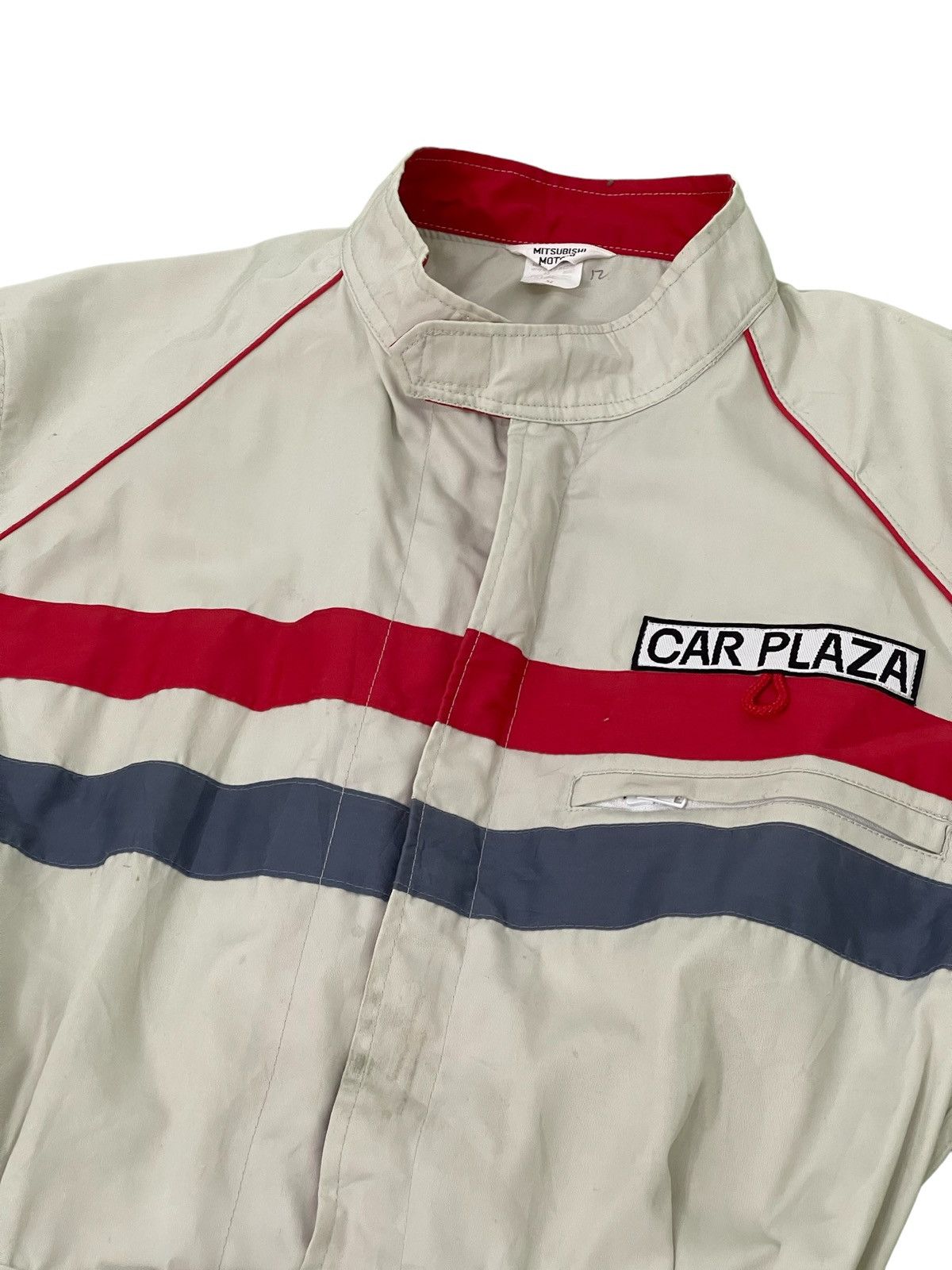 Sports Specialties 90s Car Plaza Mitsubishi Dealer Coverall Motorsports 43🟩 Size US M / EU 48-50 / 2 - 22 Thumbnail