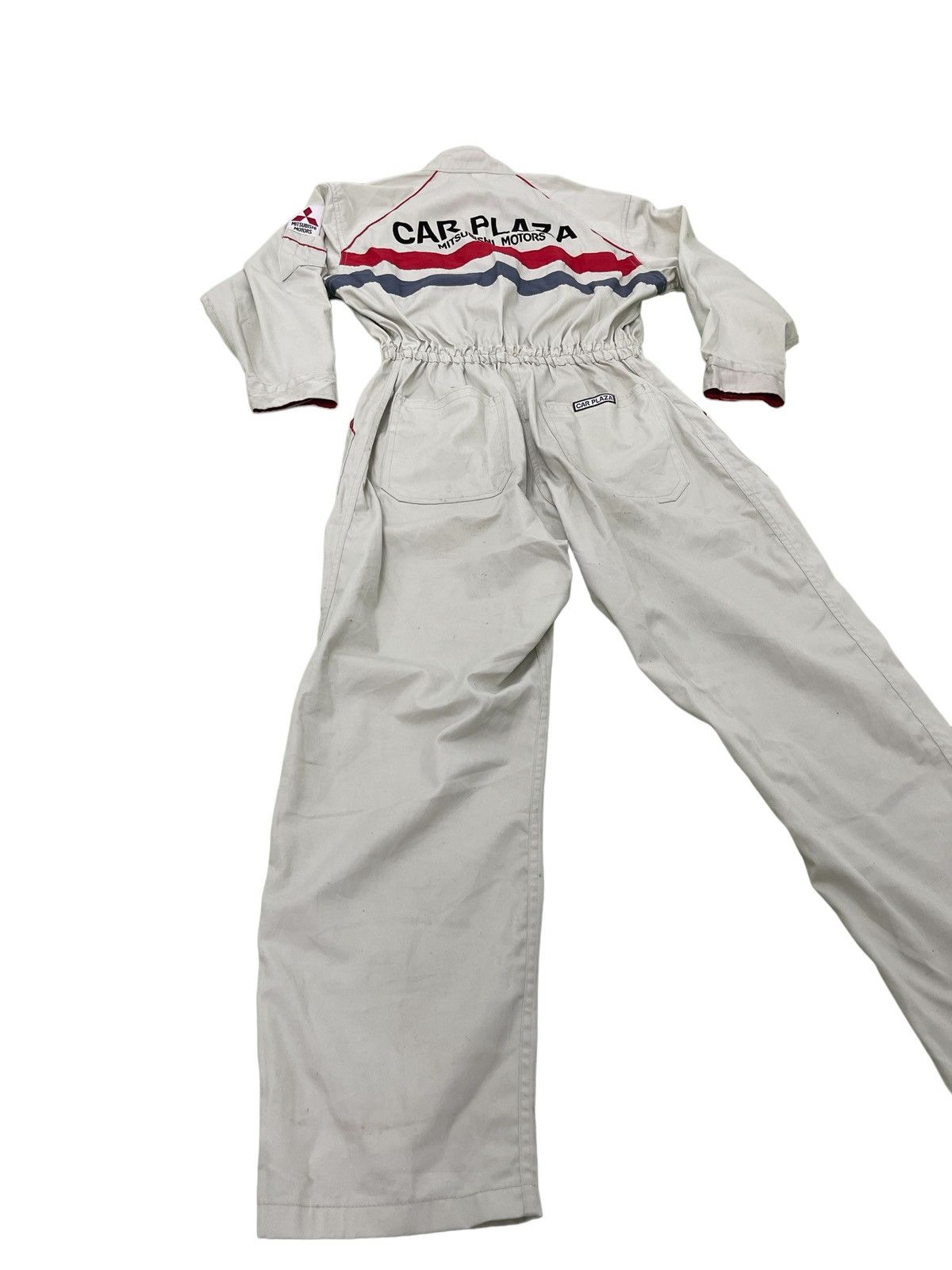 Sports Specialties 90s Car Plaza Mitsubishi Dealer Coverall Motorsports 43🟩 Size US M / EU 48-50 / 2 - 2 Thumbnail