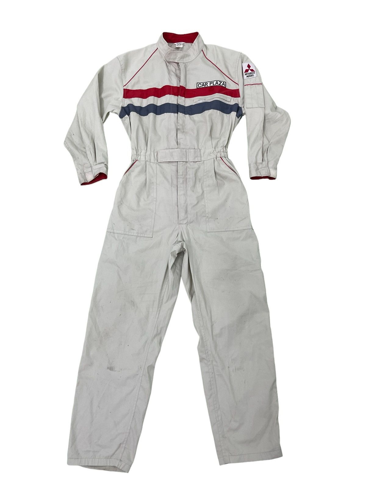Sports Specialties 90s Car Plaza Mitsubishi Dealer Coverall Motorsports 43🟩 Size US M / EU 48-50 / 2 - 12 Thumbnail