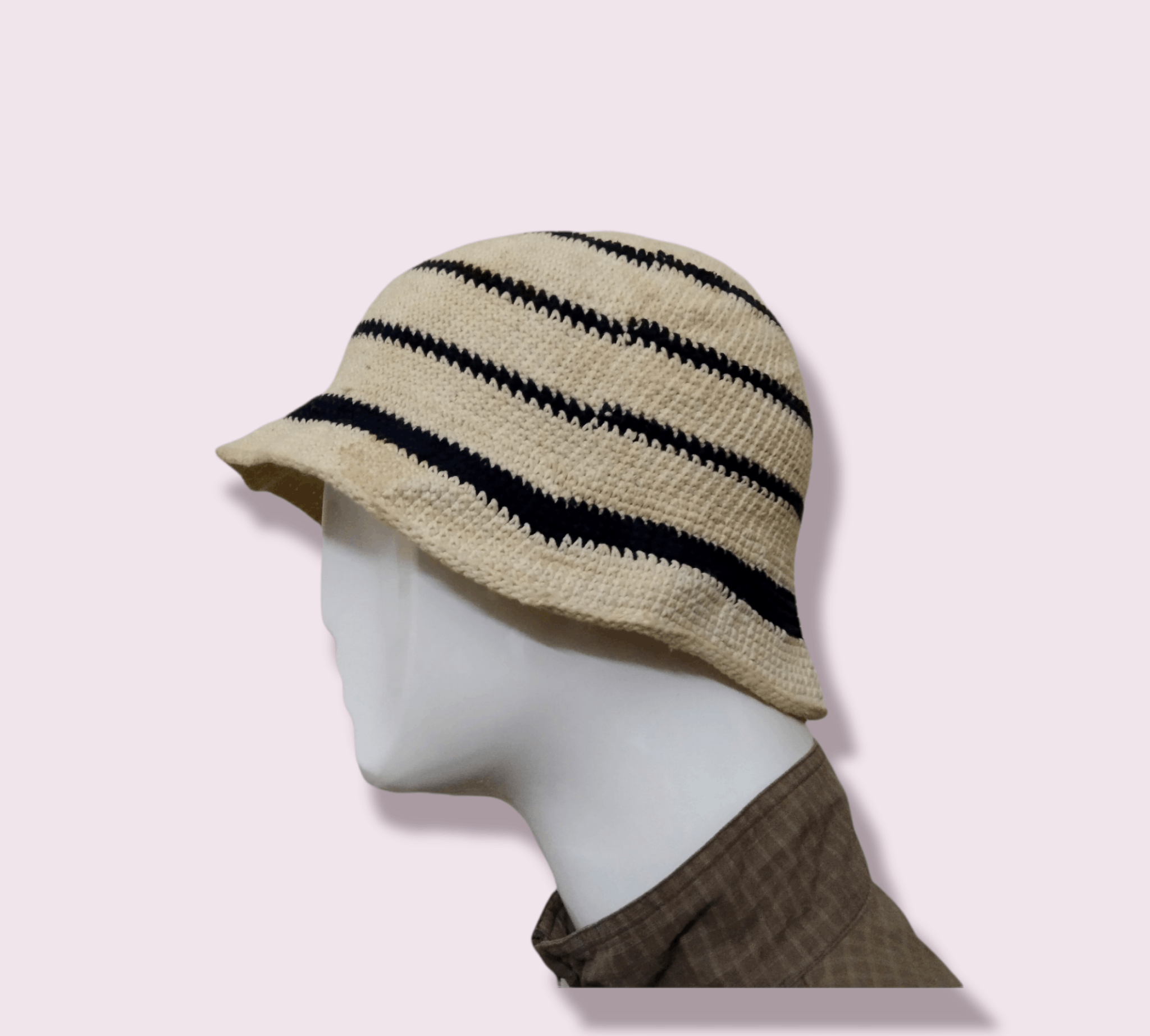 Japanese Brand × Vintage VINTAGE JAPAN ISSEY MIYAKE INSPIRED KNITTED BUCKET HAT Size ONE SIZE - 6 Thumbnail