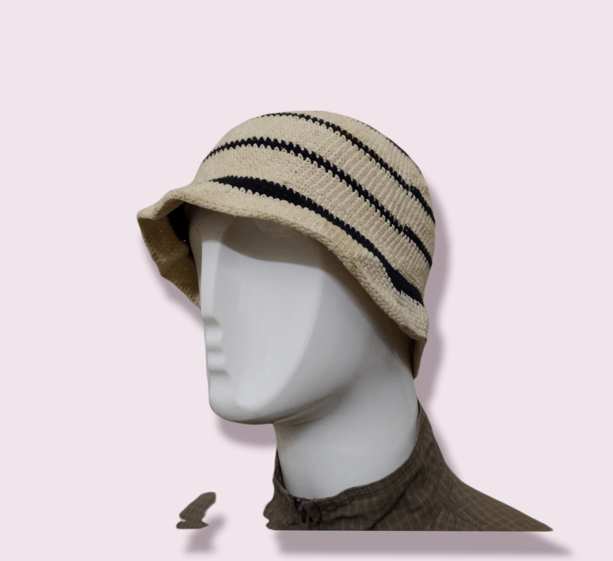 Japanese Brand × Vintage VINTAGE JAPAN ISSEY MIYAKE INSPIRED KNITTED BUCKET HAT Size ONE SIZE - 3 Thumbnail