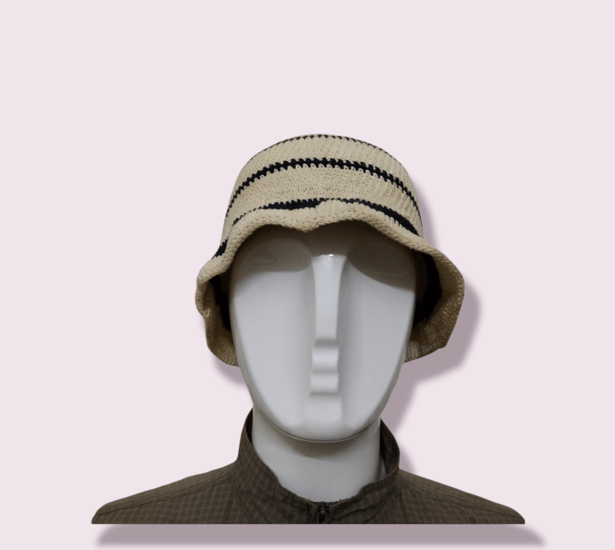Japanese Brand × Vintage VINTAGE JAPAN ISSEY MIYAKE INSPIRED KNITTED BUCKET HAT Size ONE SIZE - 2 Thumbnail