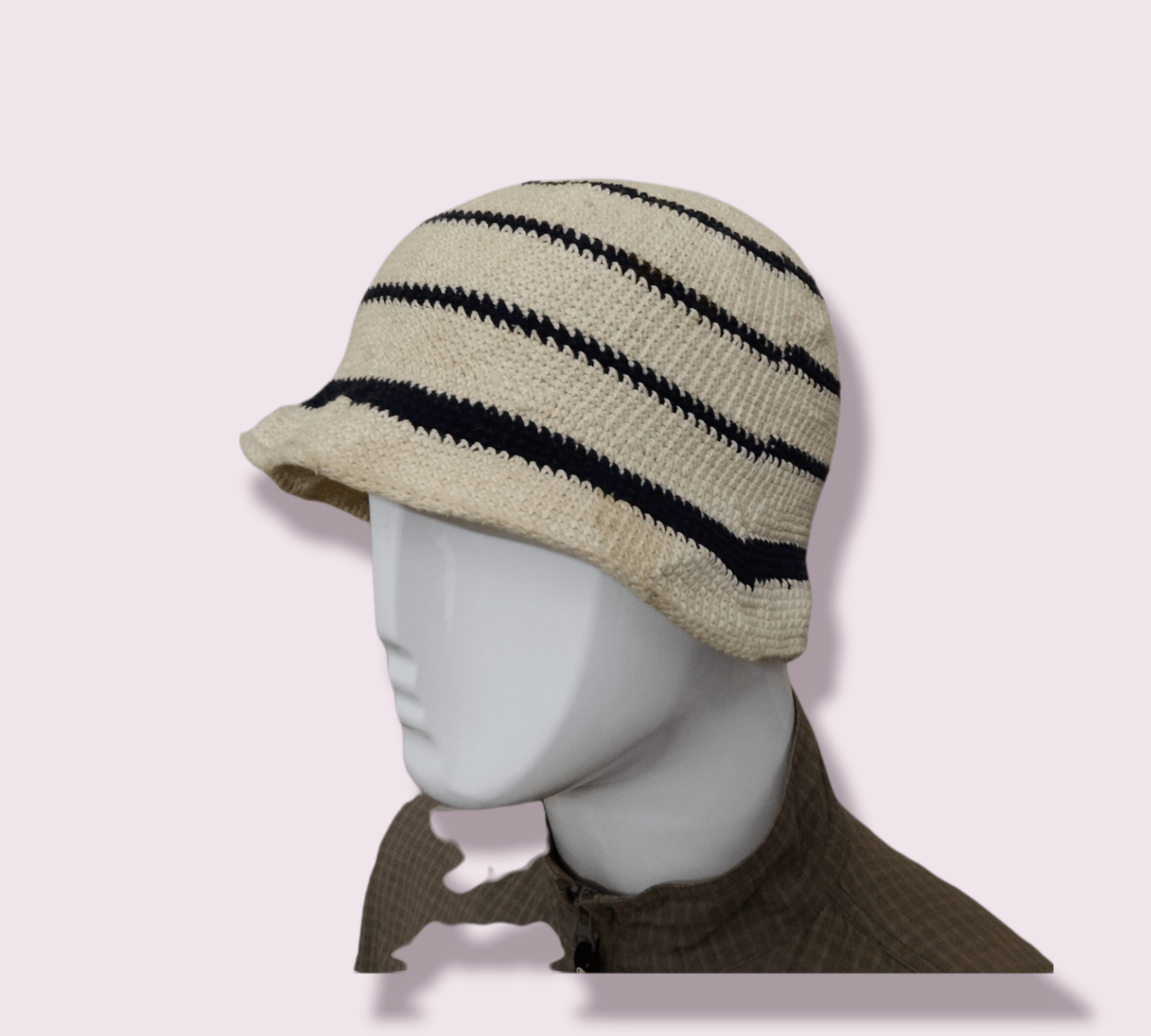 Japanese Brand × Vintage VINTAGE JAPAN ISSEY MIYAKE INSPIRED KNITTED BUCKET HAT Size ONE SIZE - 4 Thumbnail