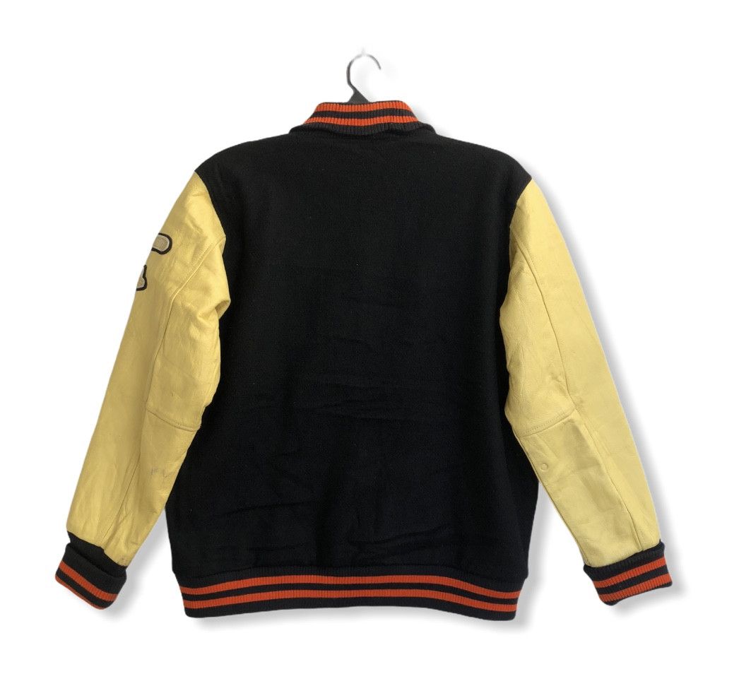 Japanese Brand RARE MACKDADDY COW LEATHER/WOOL VARSITY JACKET Size US XL / EU 56 / 4 - 2 Thumbnail