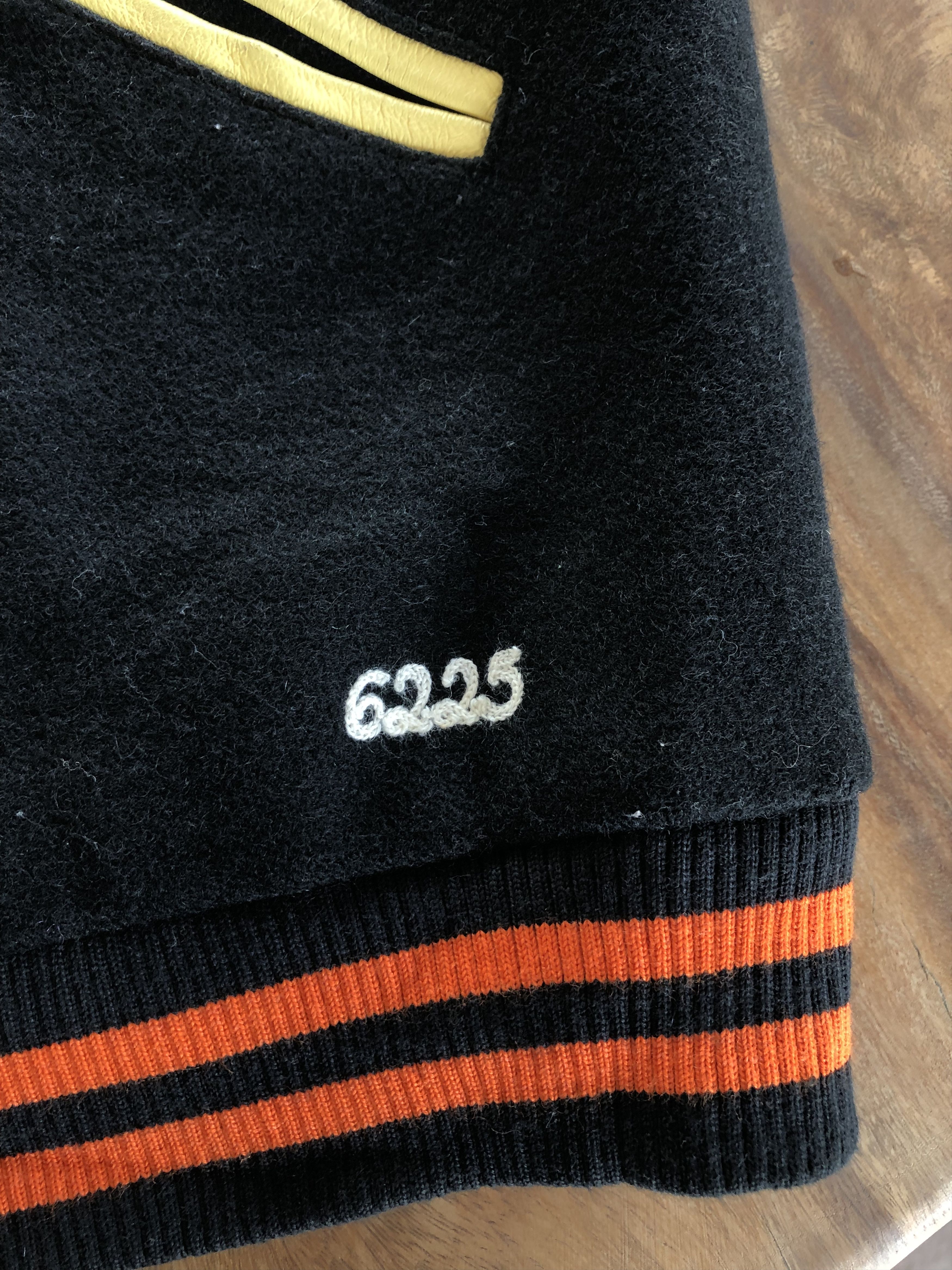 Japanese Brand RARE MACKDADDY COW LEATHER/WOOL VARSITY JACKET Size US XL / EU 56 / 4 - 12 Thumbnail