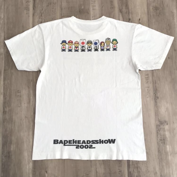 Bape 2002 BAPE HEADS SHOW T-shirt Size US L / EU 52-54 / 3 - 5 Thumbnail