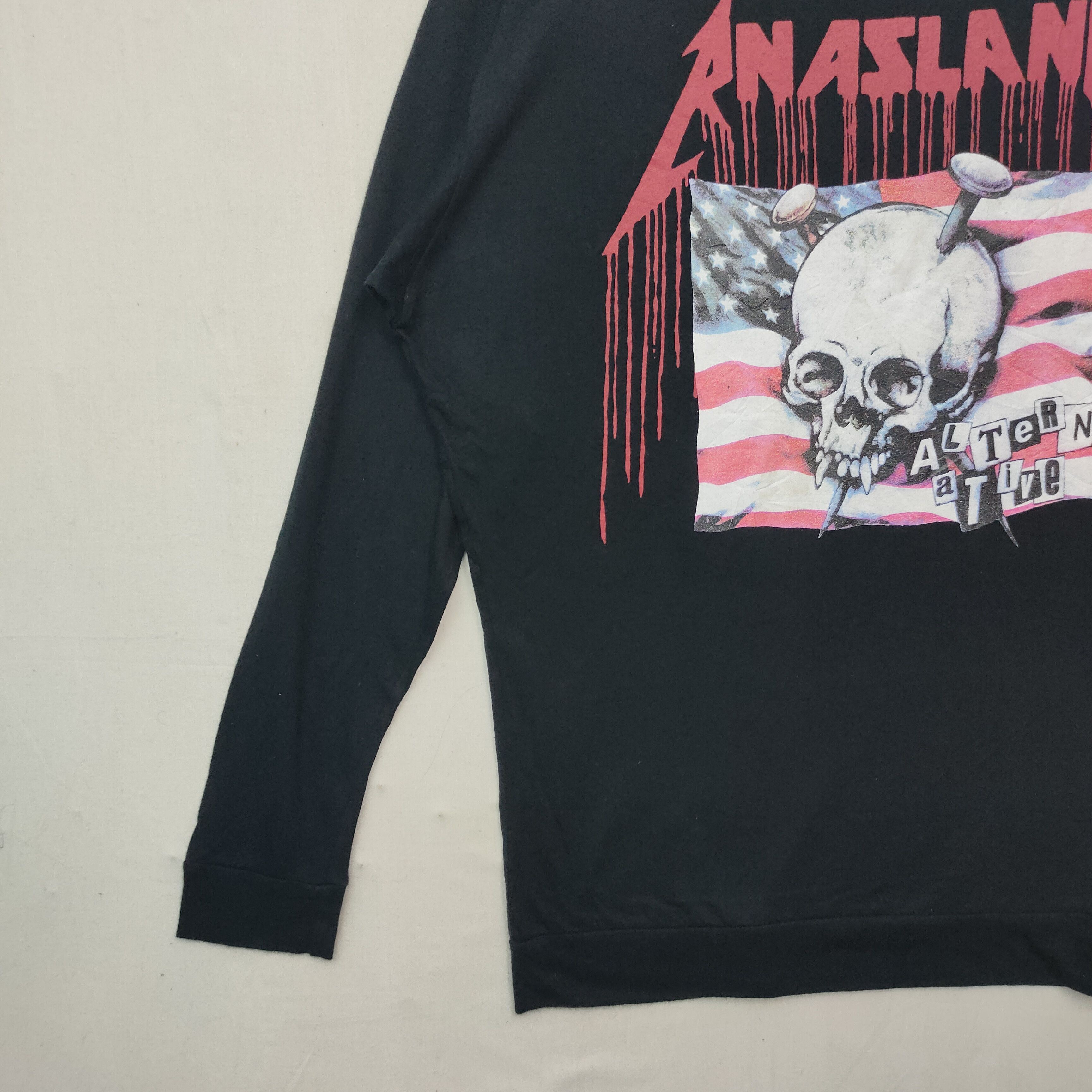 Seditionaries Vintge RNA SLANG Push Head Art Work Like METALLICA Shirt Size US XL / EU 56 / 4 - 3 Thumbnail