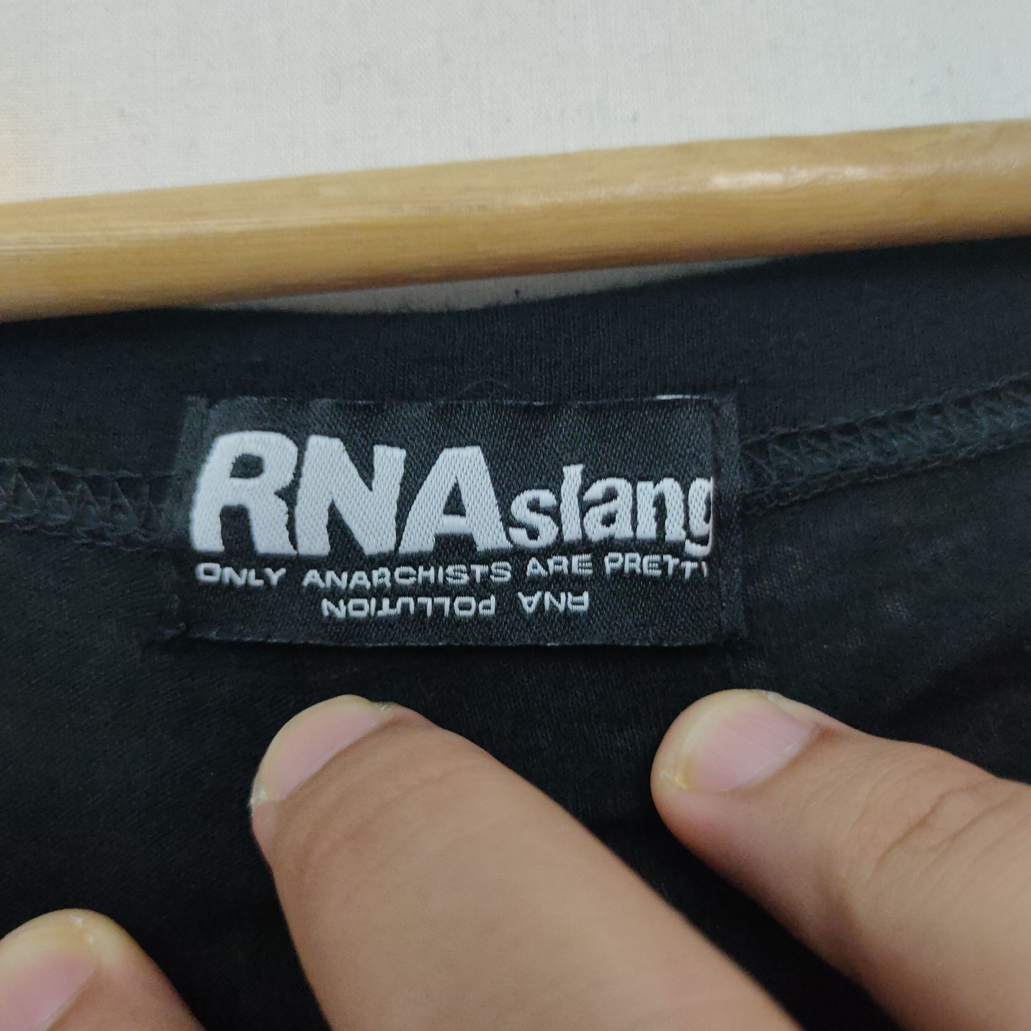 Seditionaries Vintge RNA SLANG Push Head Art Work Like METALLICA Shirt Size US XL / EU 56 / 4 - 6 Thumbnail