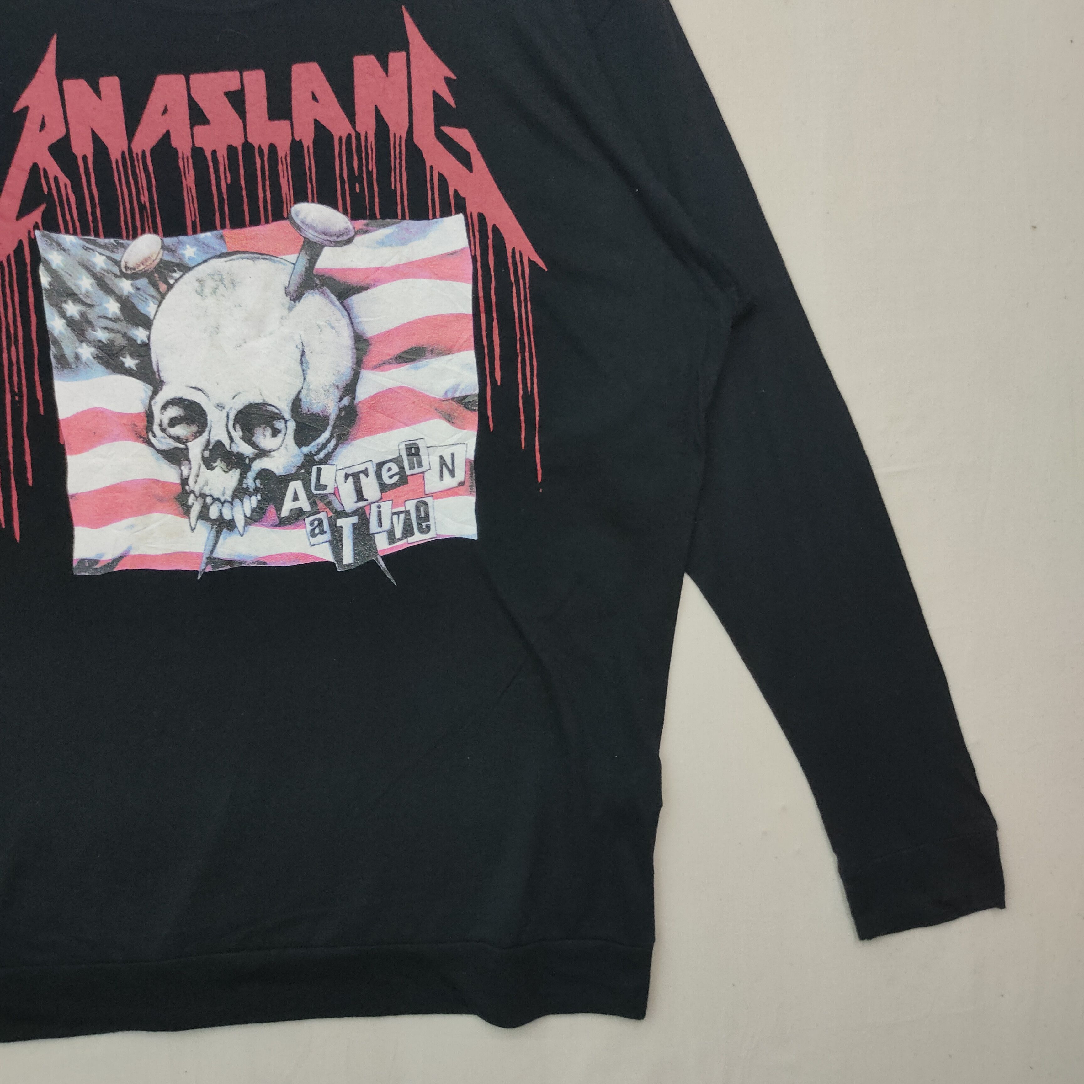 Seditionaries Vintge RNA SLANG Push Head Art Work Like METALLICA Shirt Size US XL / EU 56 / 4 - 2 Thumbnail