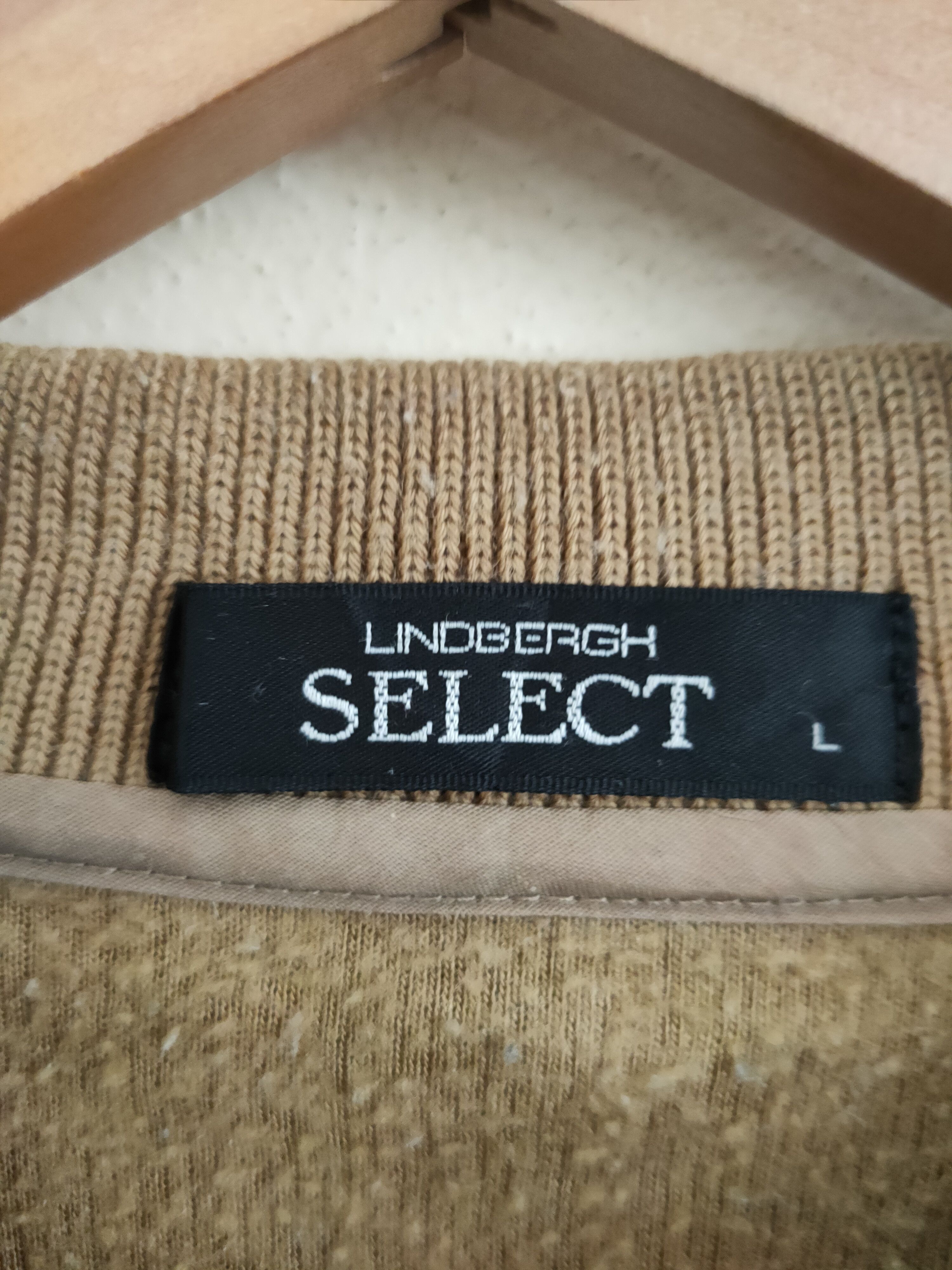 Lindbergh × Vintage Vintage Lindbergh pullover Sweatshirt Half Button Size US L / EU 52-54 / 3 - 6 Thumbnail