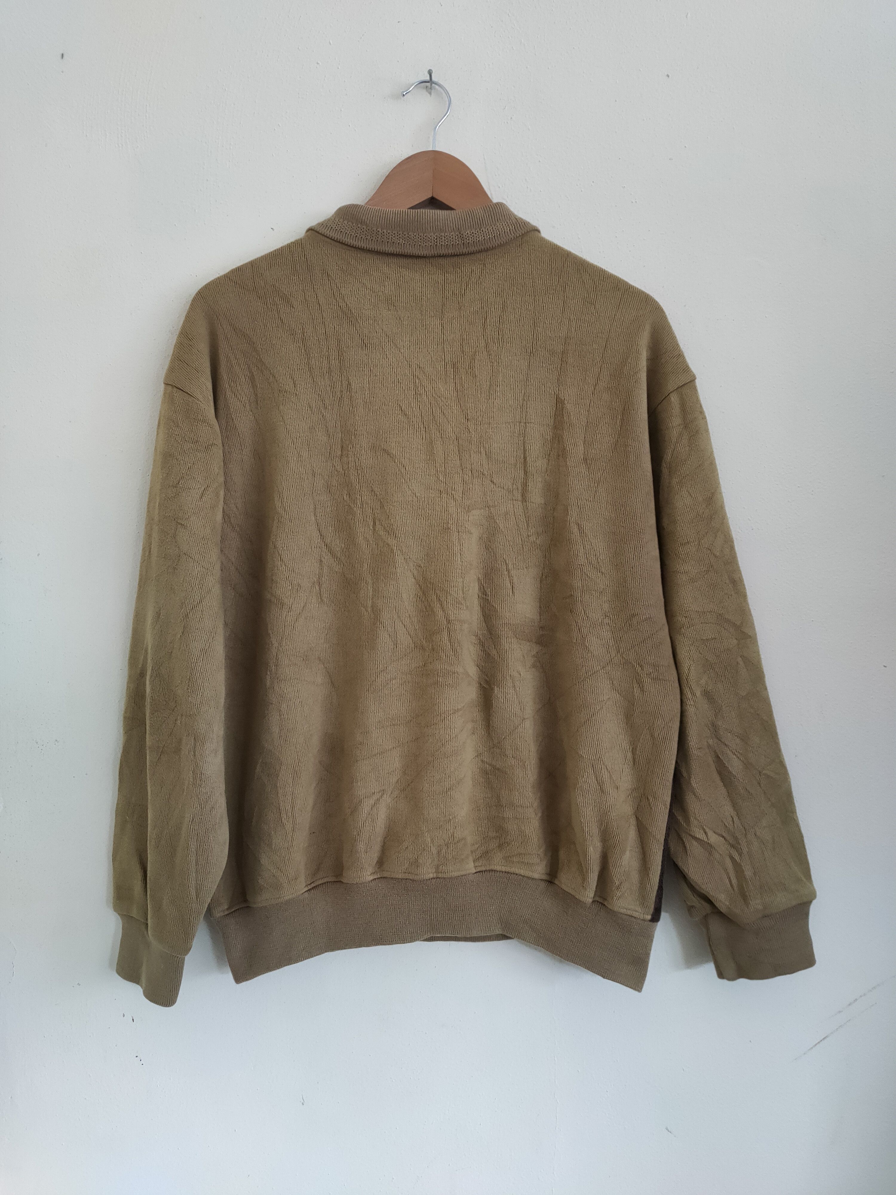 Lindbergh × Vintage Vintage Lindbergh pullover Sweatshirt Half Button Size US L / EU 52-54 / 3 - 2 Thumbnail
