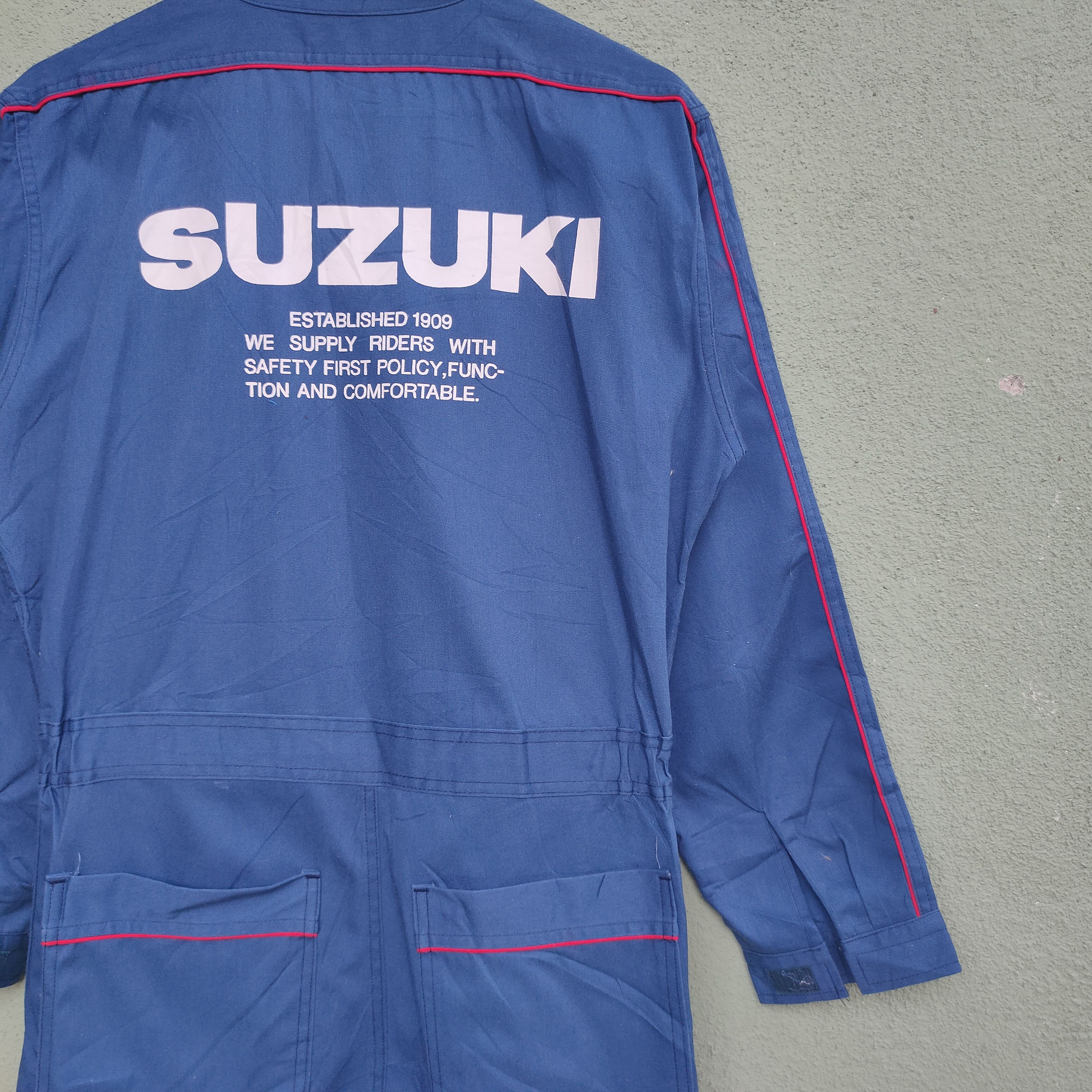 Japanese Brand Suzuki Staff Original Apparel Coverall Vintage Size US 32 / EU 48 - 13 Thumbnail
