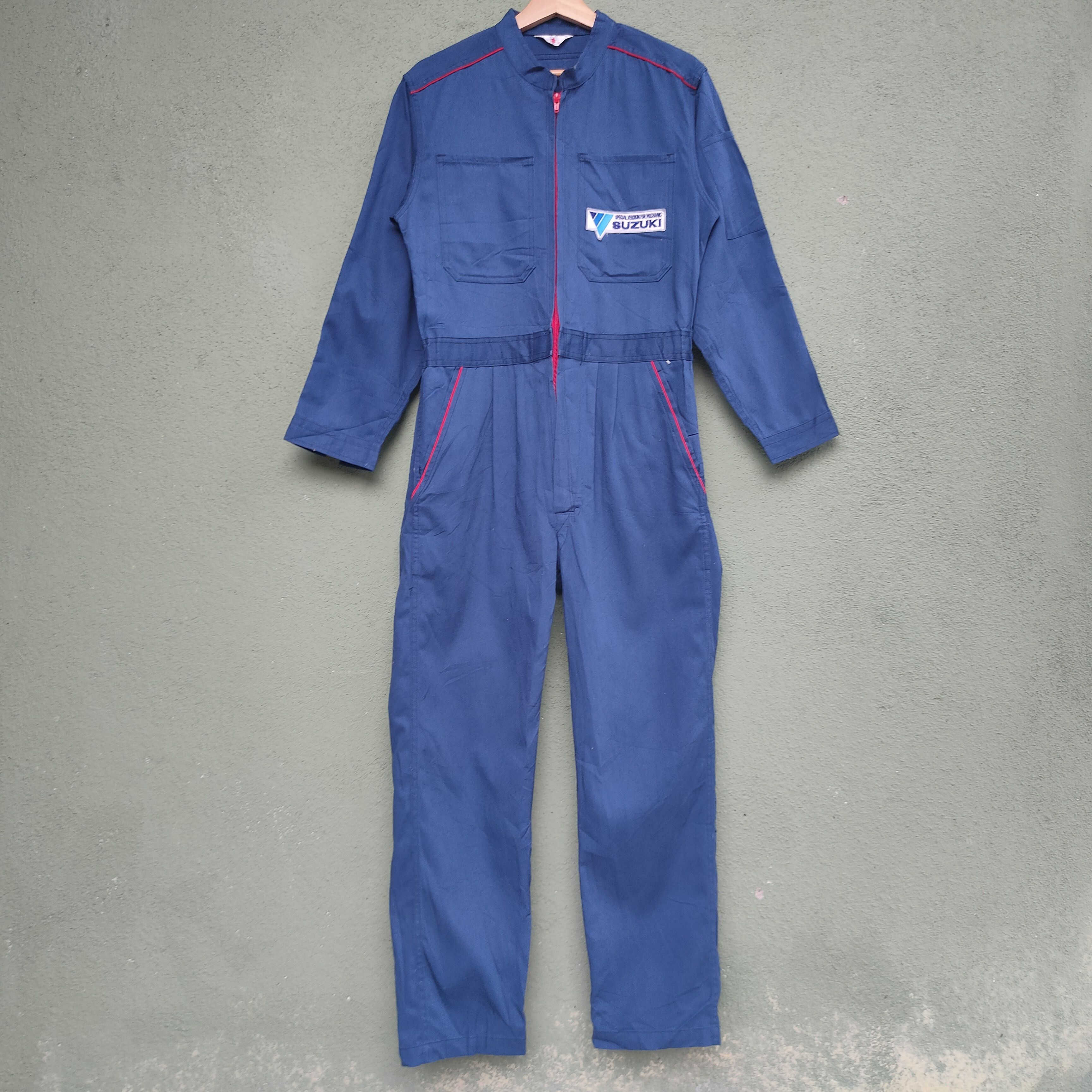 Japanese Brand Suzuki Staff Original Apparel Coverall Vintage Size US 32 / EU 48 - 2 Thumbnail