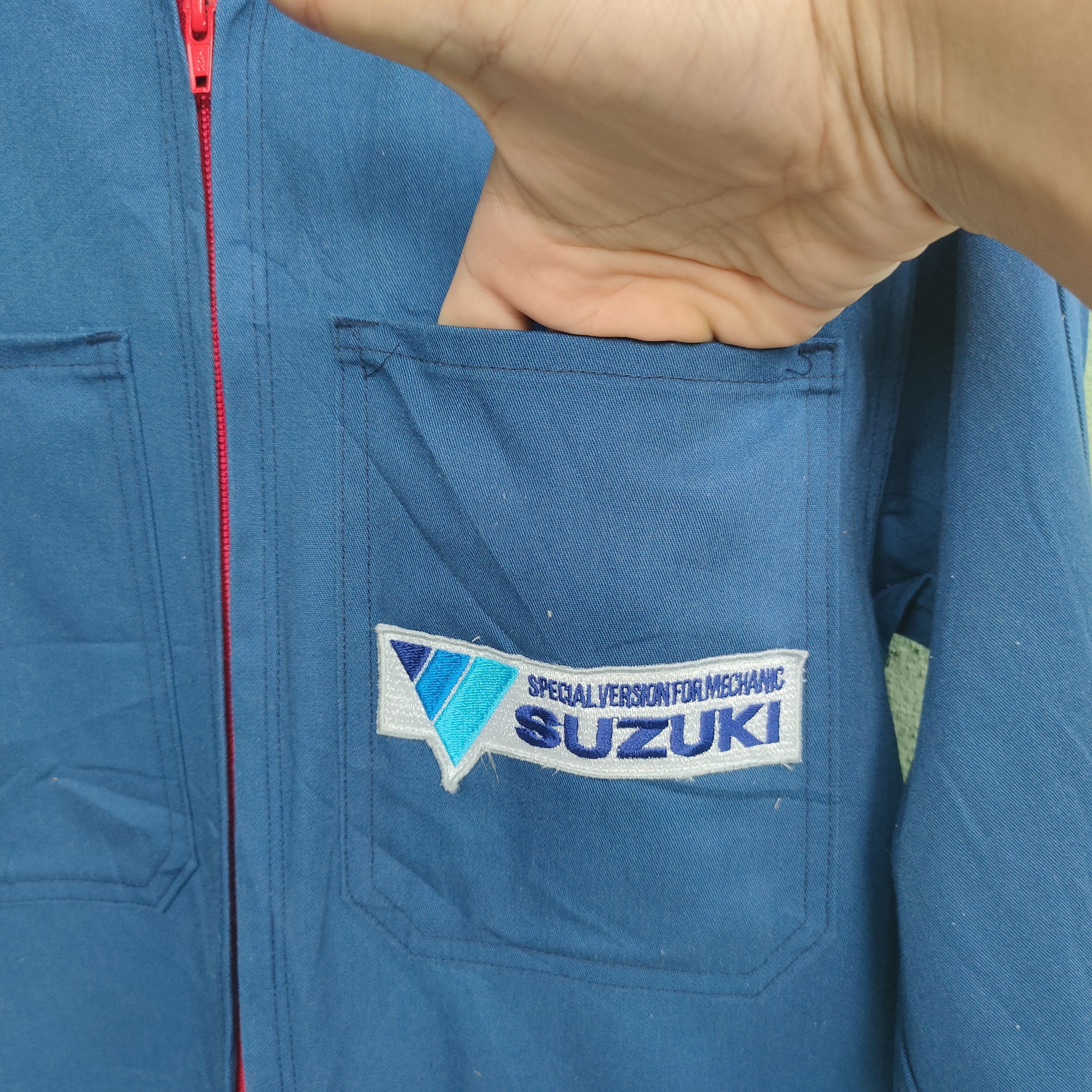 Japanese Brand Suzuki Staff Original Apparel Coverall Vintage Size US 32 / EU 48 - 7 Thumbnail