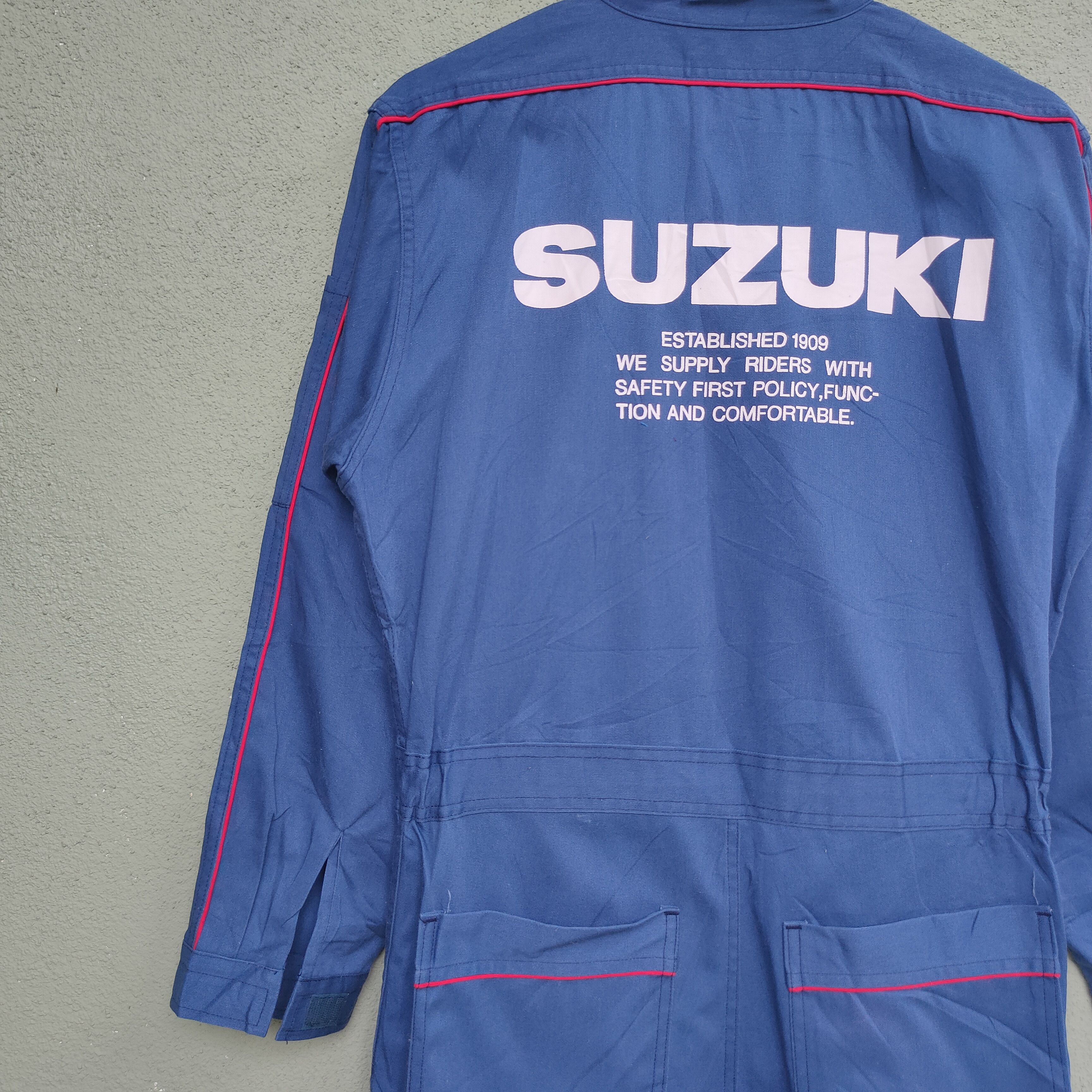 Japanese Brand Suzuki Staff Original Apparel Coverall Vintage Size US 32 / EU 48 - 15 Thumbnail