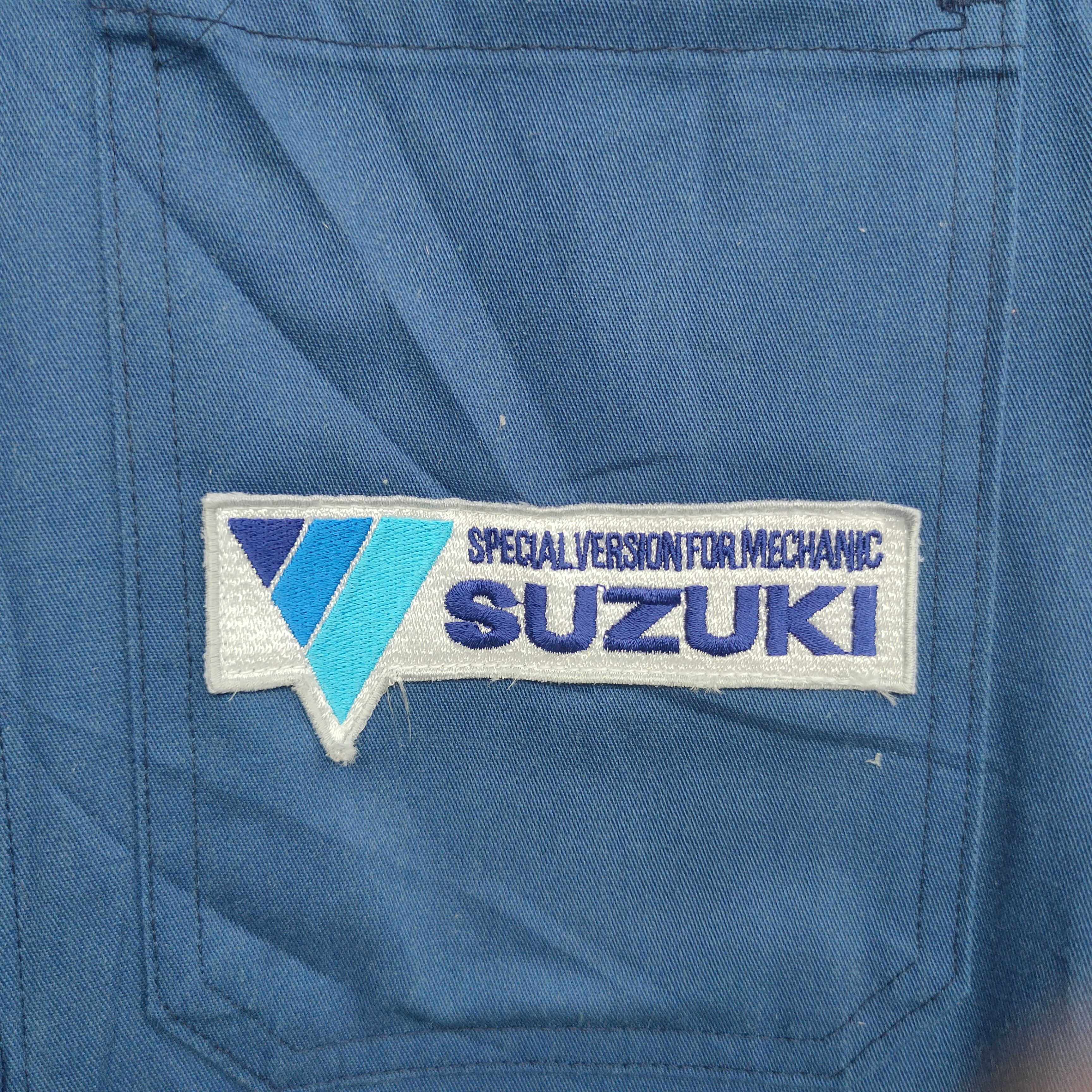 Japanese Brand Suzuki Staff Original Apparel Coverall Vintage Size US 32 / EU 48 - 9 Thumbnail