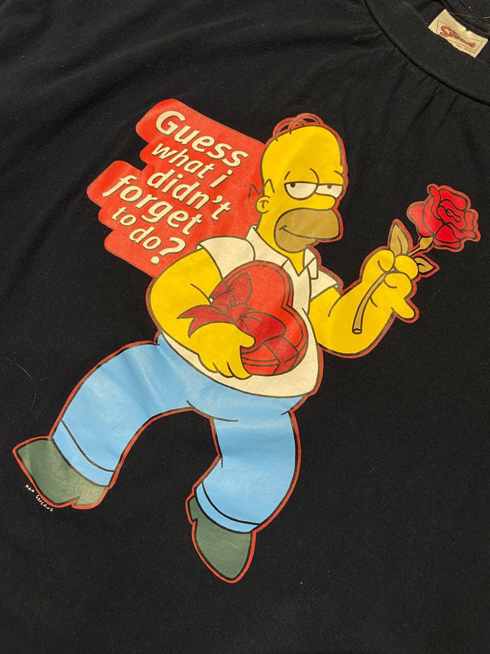 The Simpsons Vintage The Simpson Homer 2003 Long Sleeve T-Shirt Movie Size US XL / EU 56 / 4 - 4 Thumbnail