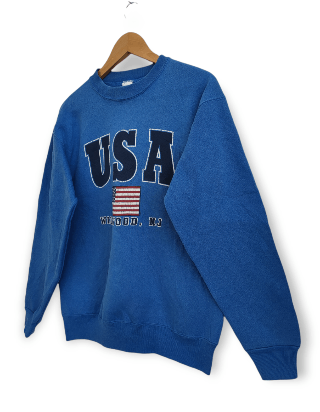 Vintage Vintage USA Wildwood NJ Pullover Sweatshirts Size US M / EU 48-50 / 2 - 2 Thumbnail