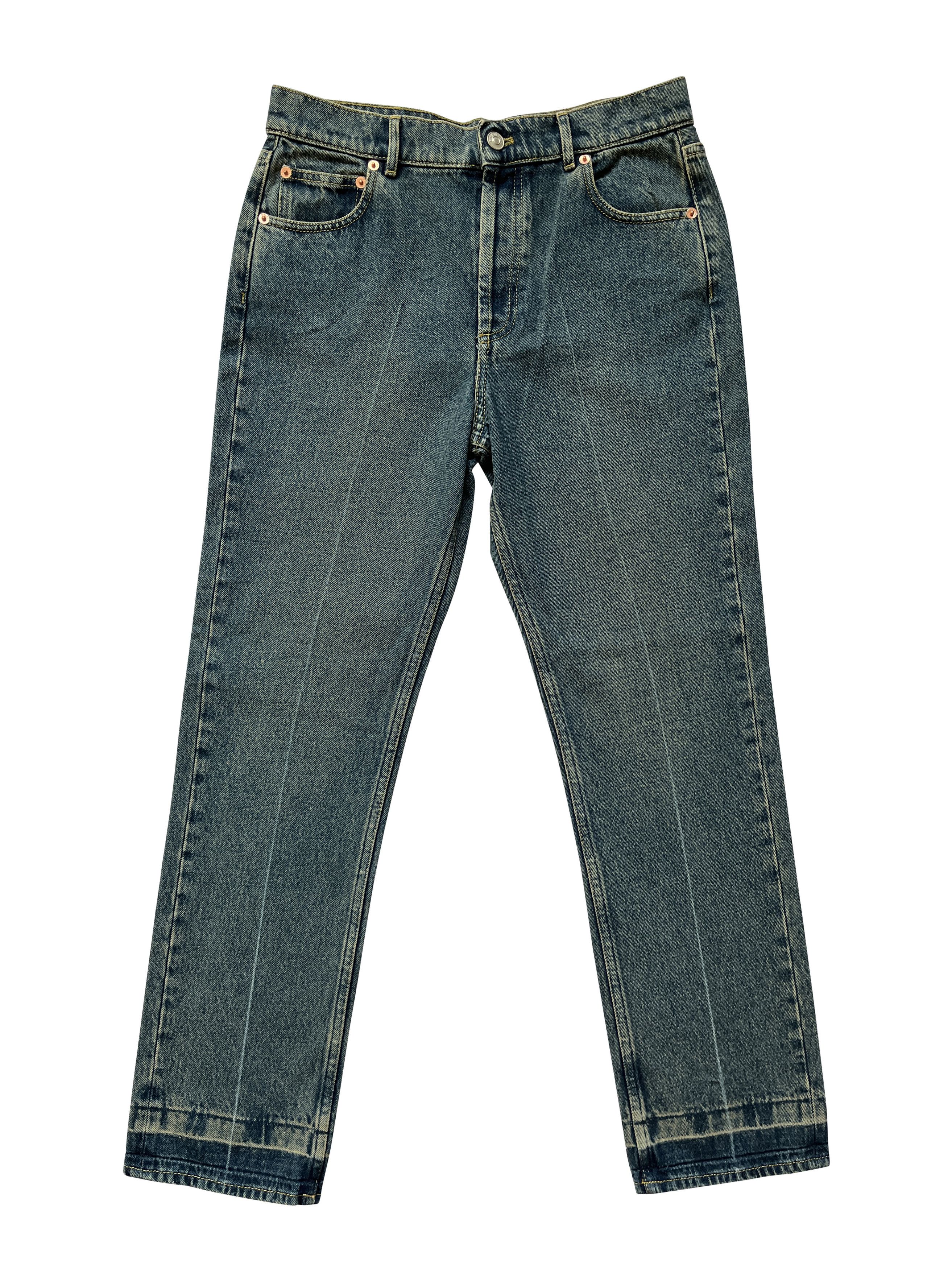 image of 2016 Balenciaga Demna Blue Denim Jeans, Men's (Size 29)
