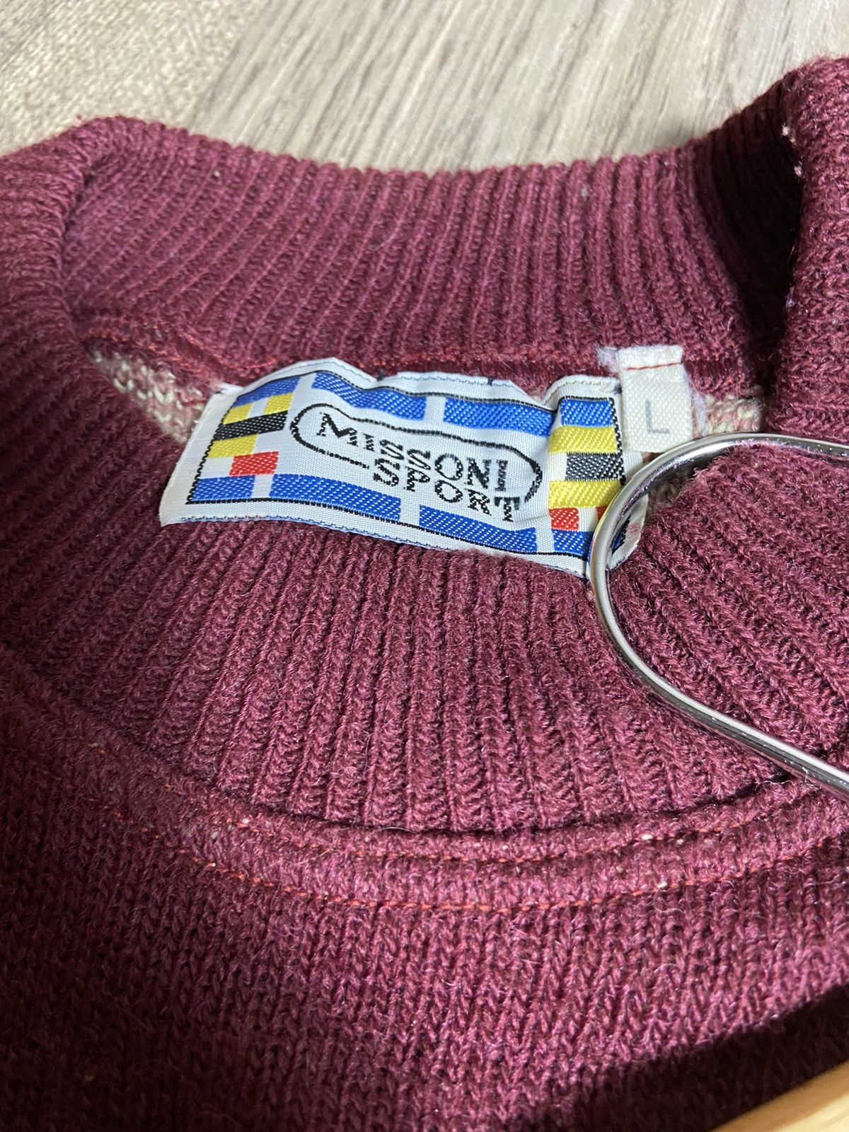 Missoni × Vintage Rare Missoni wool sweater size L Size US L / EU 52-54 / 3 - 6 Thumbnail