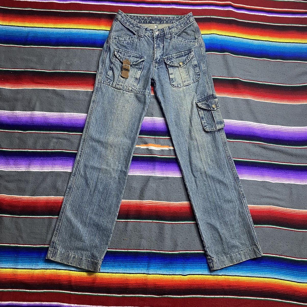 Vintage Vintage Litian Bush Jeans Size 28" / US 6 / IT 42 - 1 Thumbnail