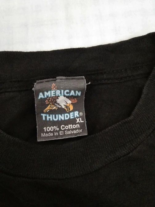 Vintage 90s Vintage American Thunder White Tiger T Shirt Size US M / EU 48-50 / 2 - 5 Thumbnail