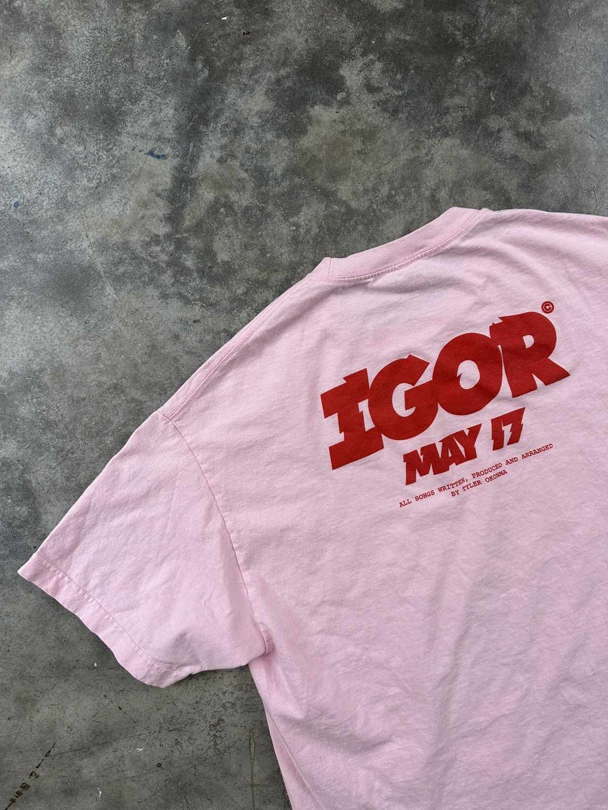 Golf Wang Golf Wang Pink Igor Album Release Tee Sz. XL Tyler Creator Size US XL / EU 56 / 4 - 2 Thumbnail