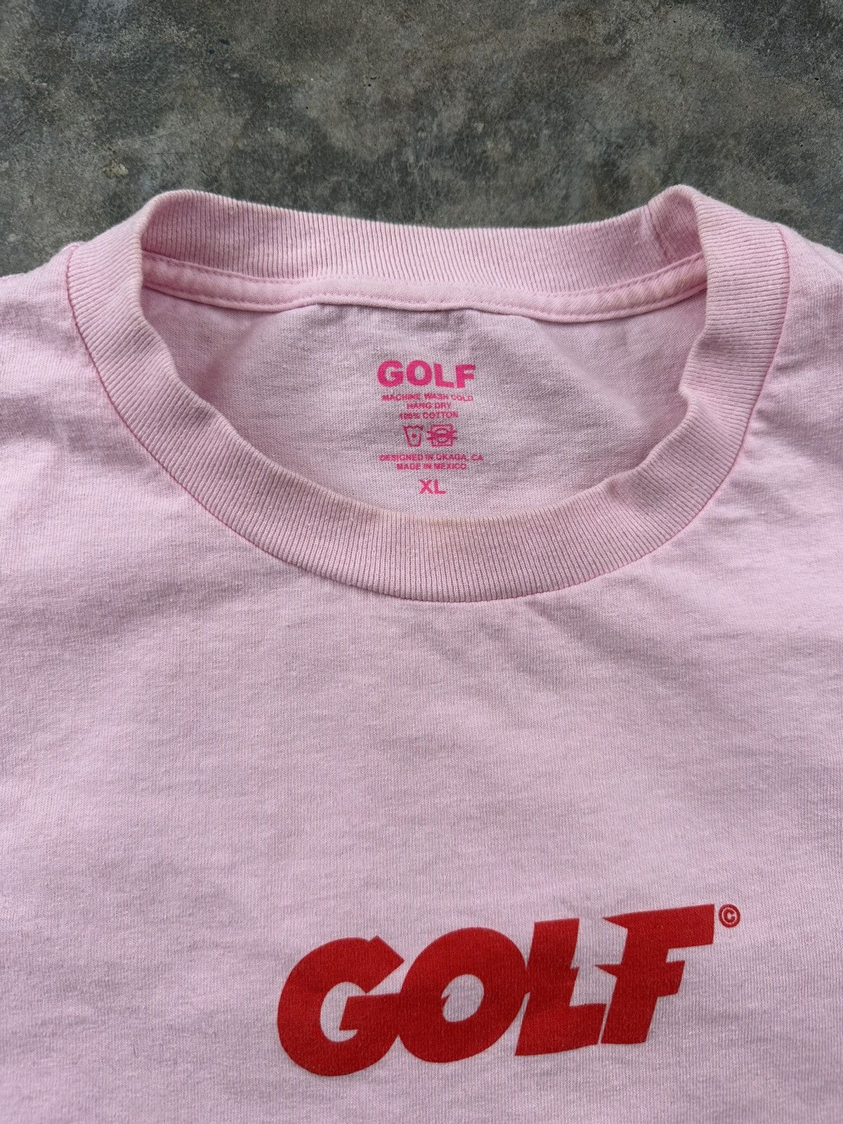 Golf Wang Golf Wang Pink Igor Album Release Tee Sz. XL Tyler Creator Size US XL / EU 56 / 4 - 4 Thumbnail