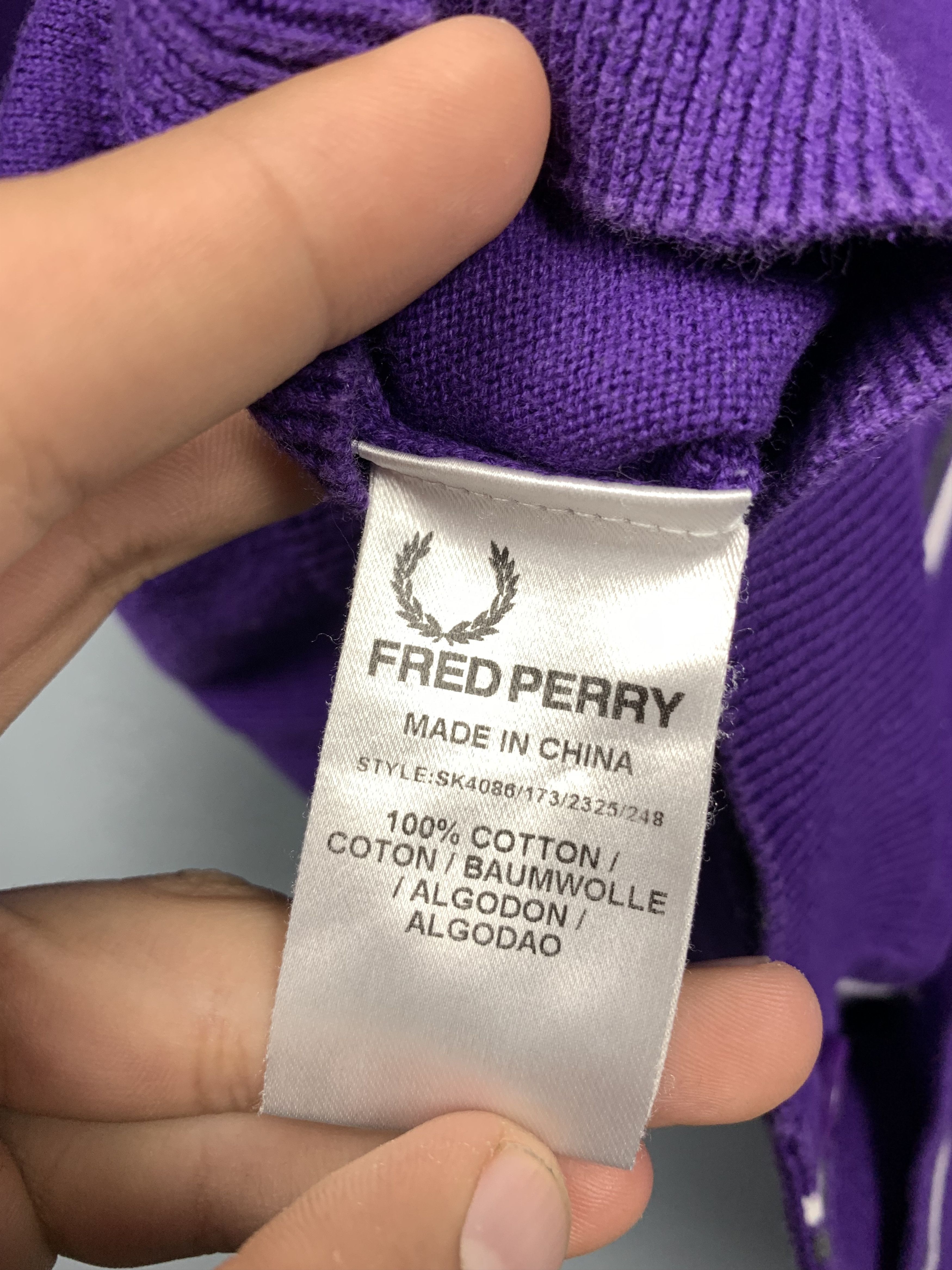 Fred Perry Fred Perry Vintage Mens Knit Cardigan Sweater Size S Size US XL / EU 56 / 4 - 4 Thumbnail