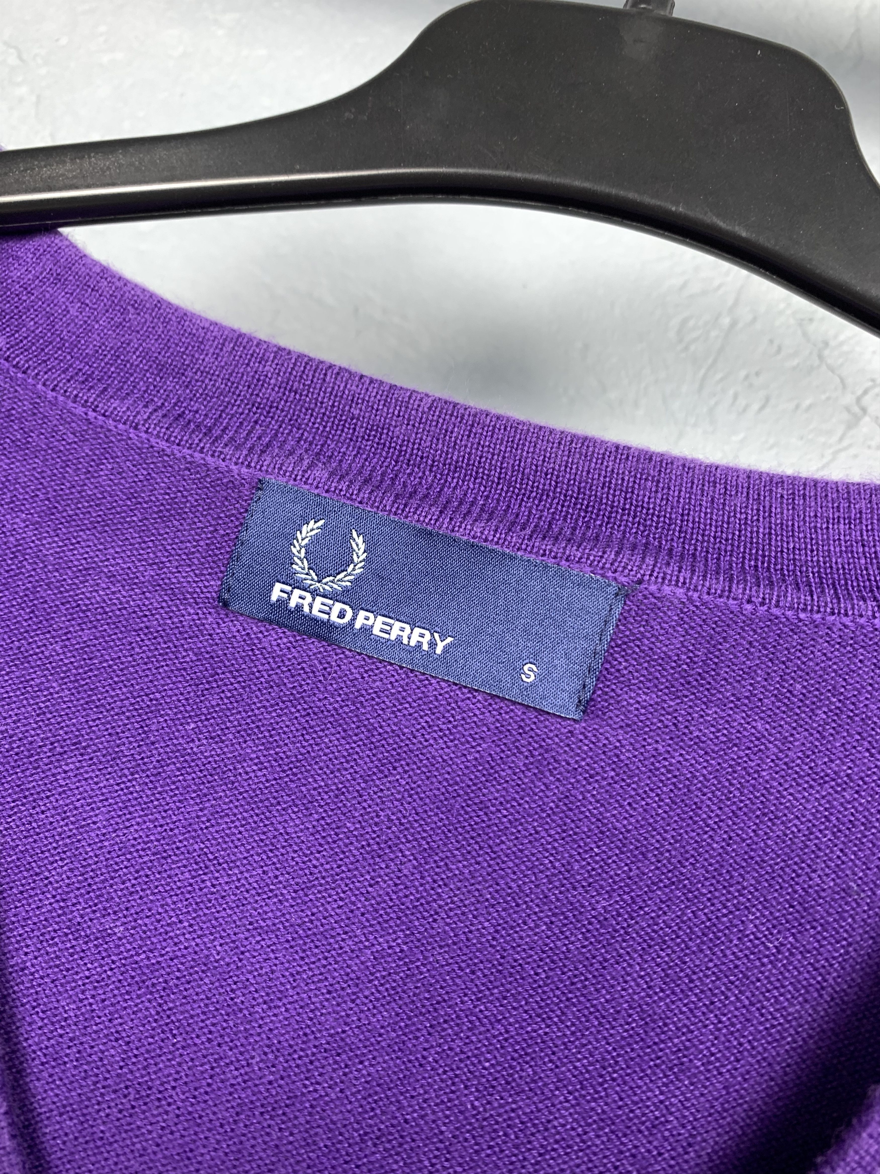 Fred Perry Fred Perry Vintage Mens Knit Cardigan Sweater Size S Size US XL / EU 56 / 4 - 3 Thumbnail
