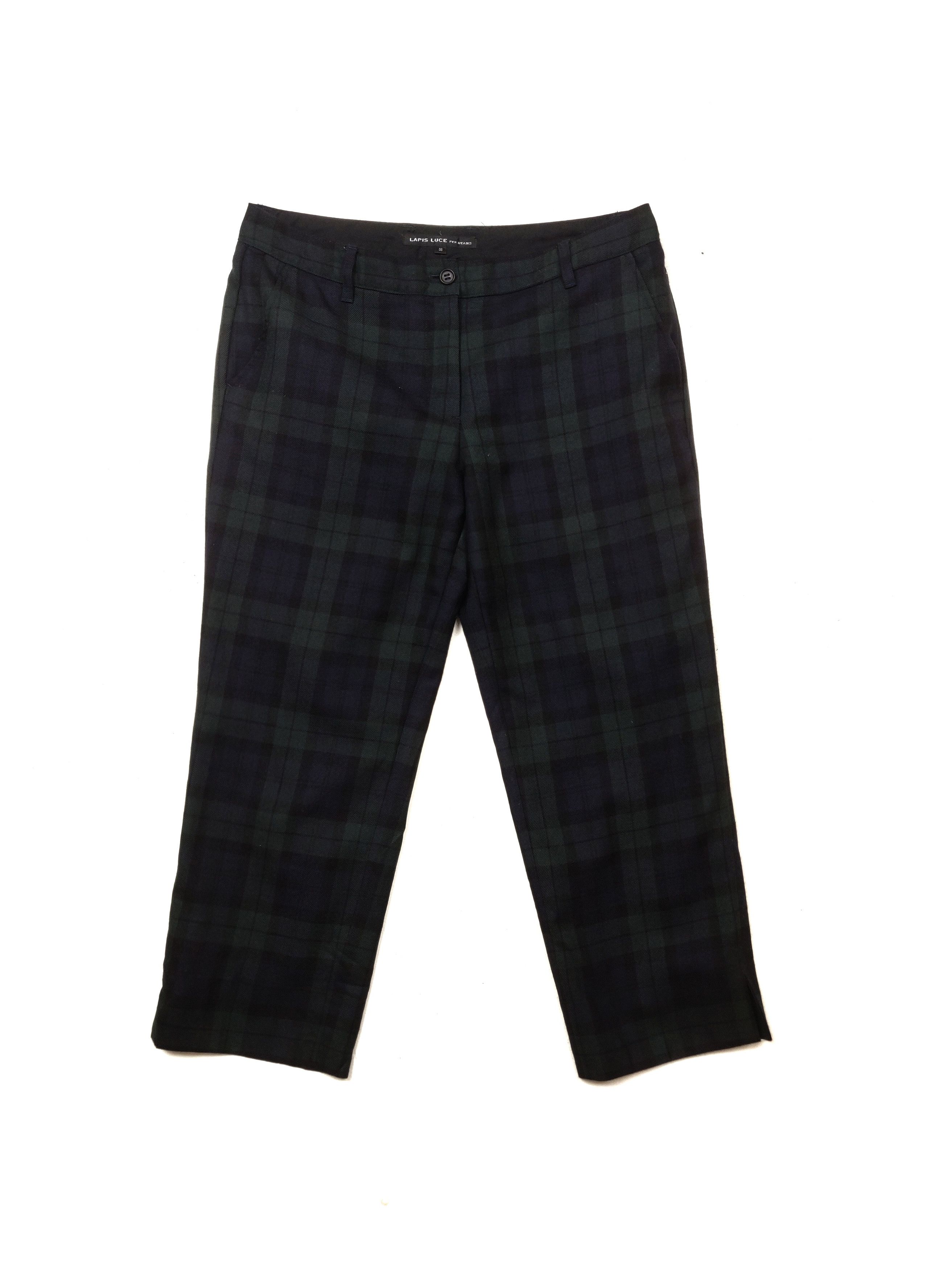 Beams Plus Lapis Luce per Beams Japan Checkered Trouser Pants Size US 30 / EU 46 - 2 Thumbnail