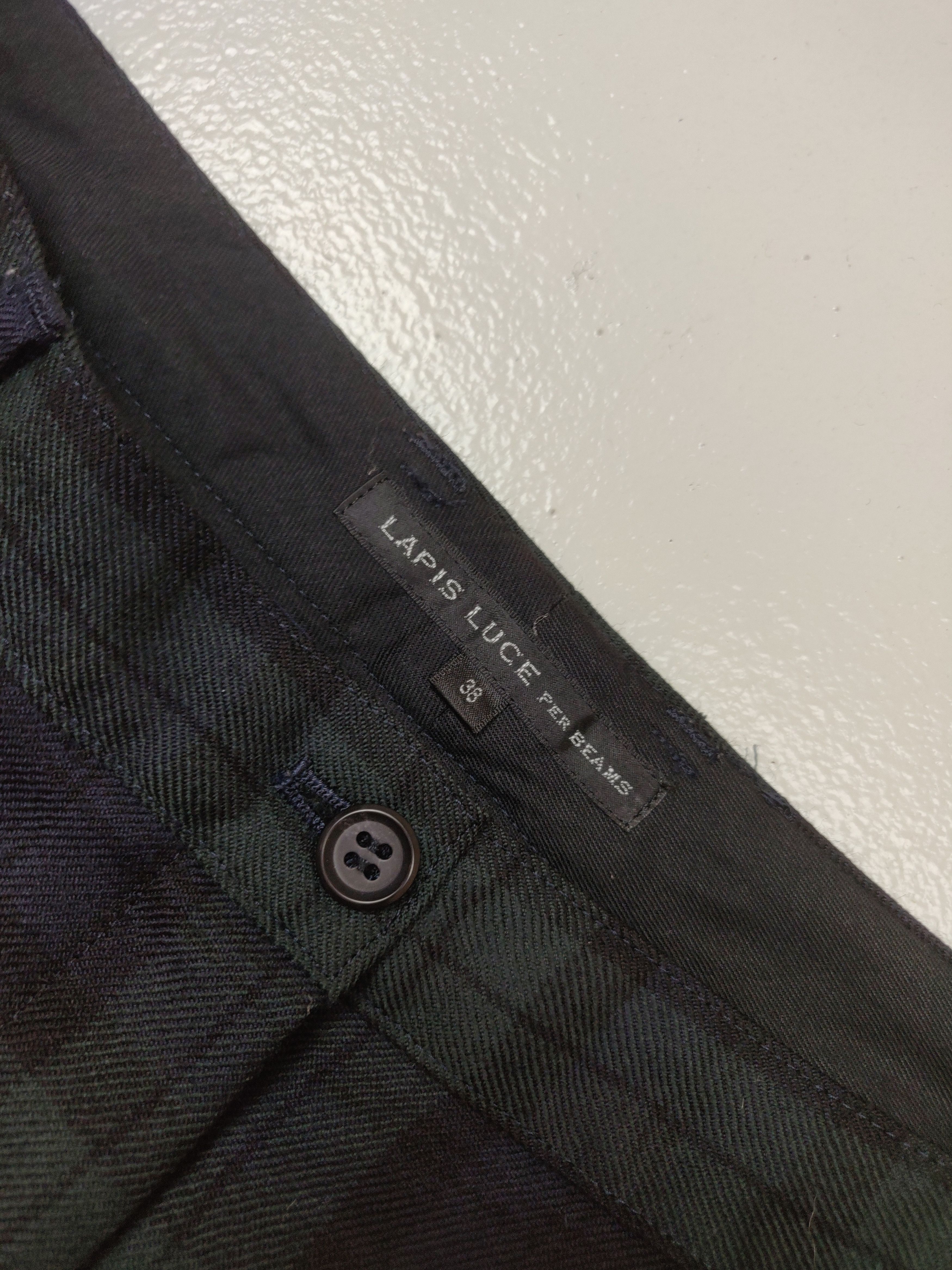Beams Plus Lapis Luce per Beams Japan Checkered Trouser Pants Size US 30 / EU 46 - 5 Thumbnail