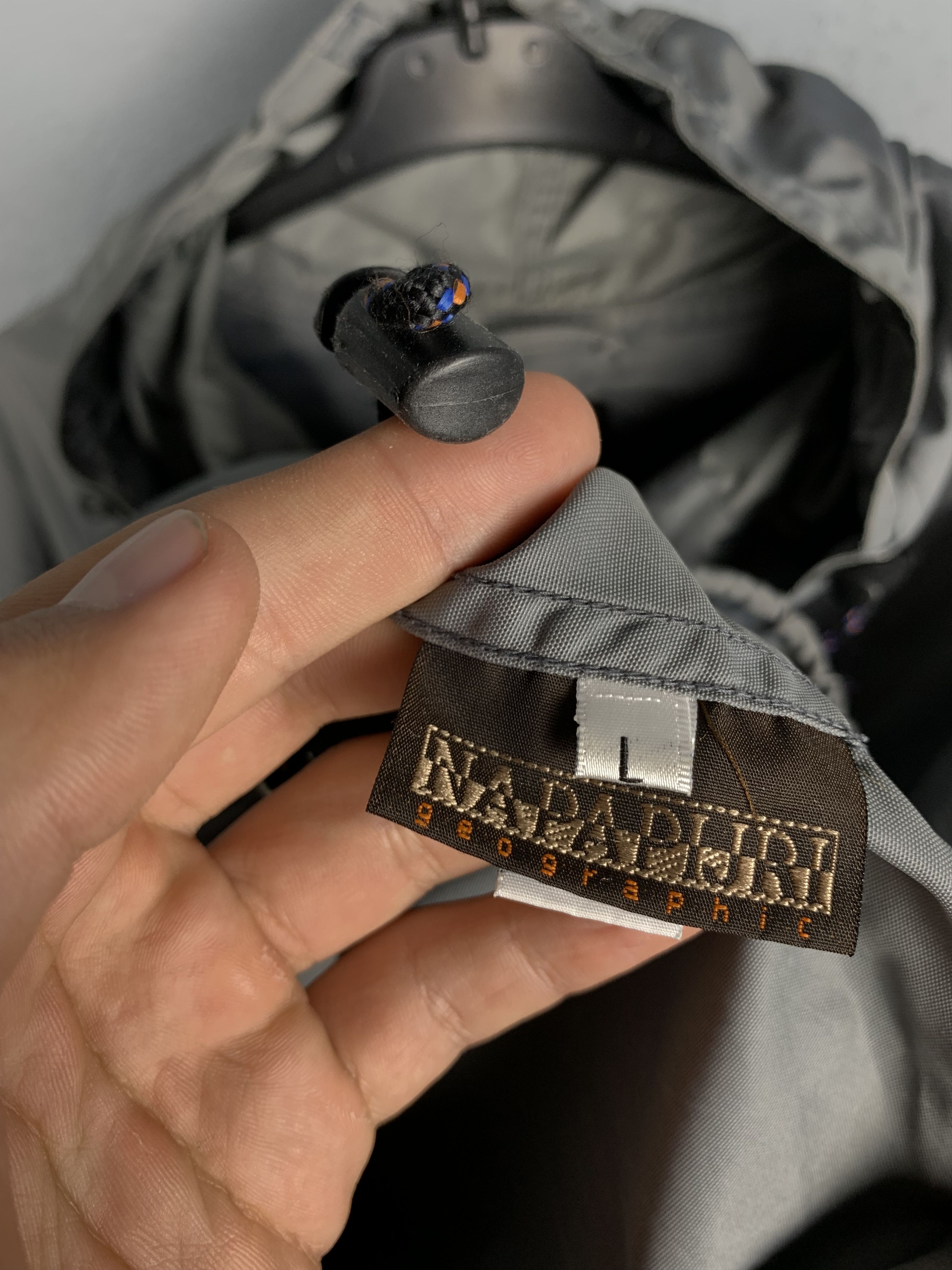 Napapijri Napapijri Rainforest Summer Mens Nylon Anorak Jacket Size US L / EU 52-54 / 3 - 5 Thumbnail