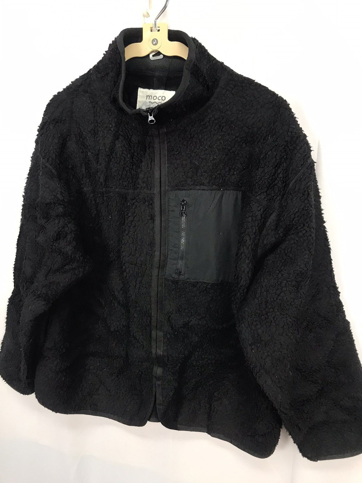 Japanese Brand Fleece zipper jacket by moco boa Size US M / EU 48-50 / 2 - 5 Thumbnail