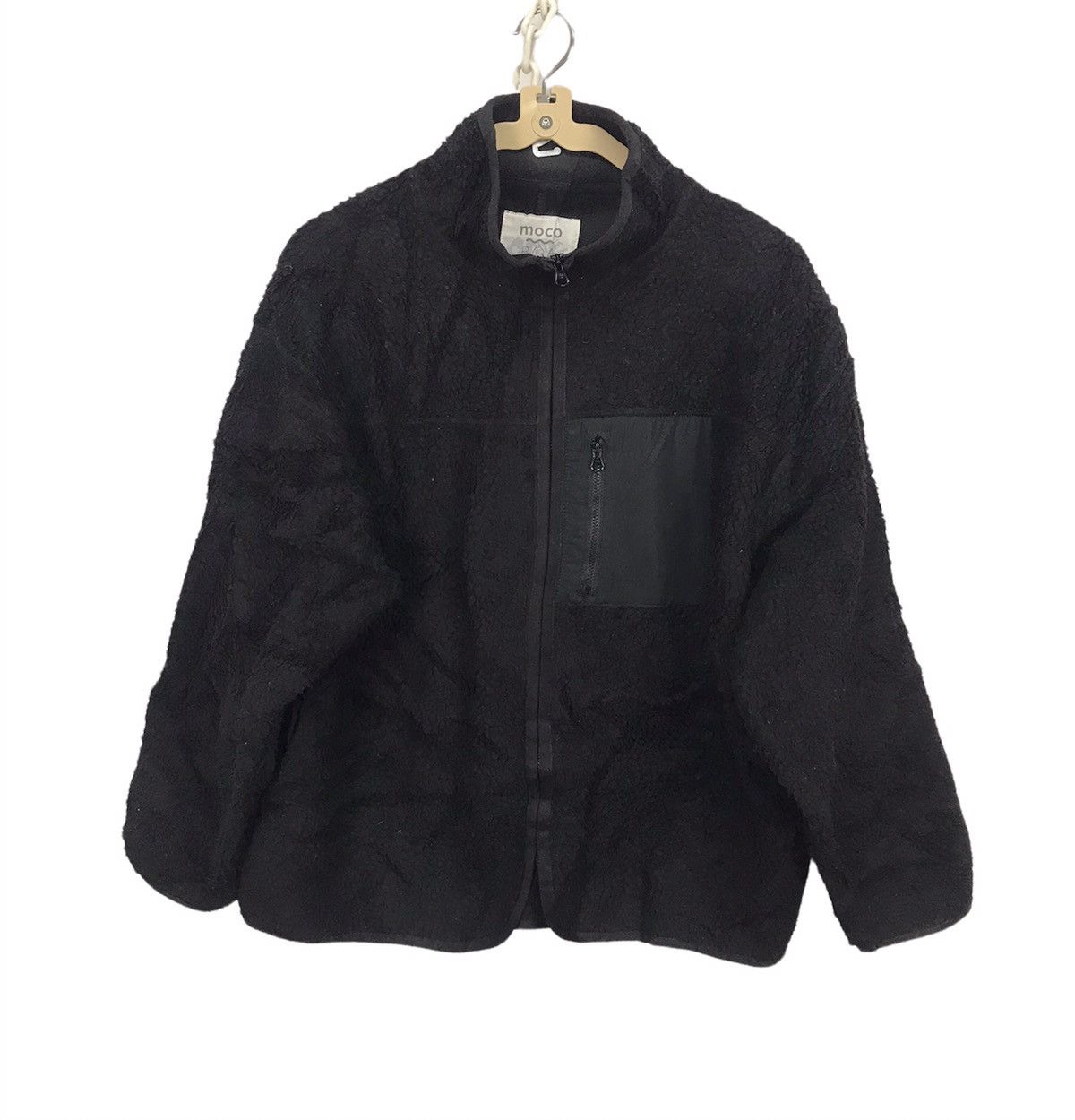 Japanese Brand Fleece zipper jacket by moco boa Size US M / EU 48-50 / 2 - 1 Thumbnail