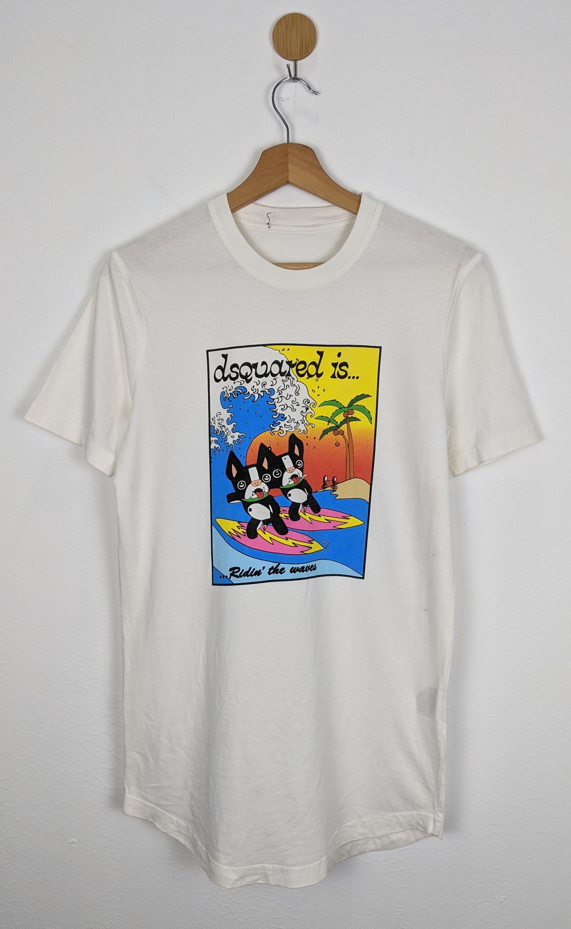 Dsquared2 Dsquared Ridin' the wave shirt Size US S / EU 44-46 / 1 - 1 Thumbnail