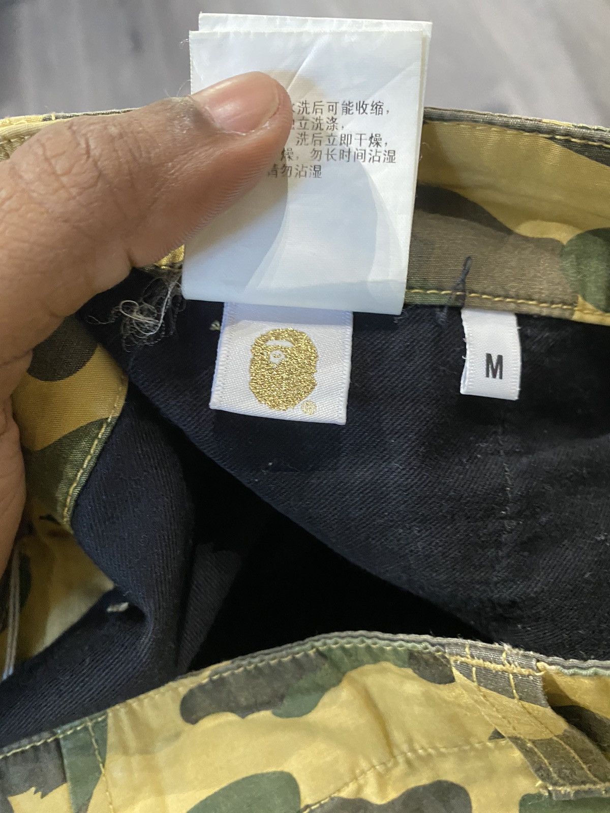 Bape Bape Yellow Camo Cargo Jogger Pants Size M Size US 30 / EU 46 - 3 Thumbnail