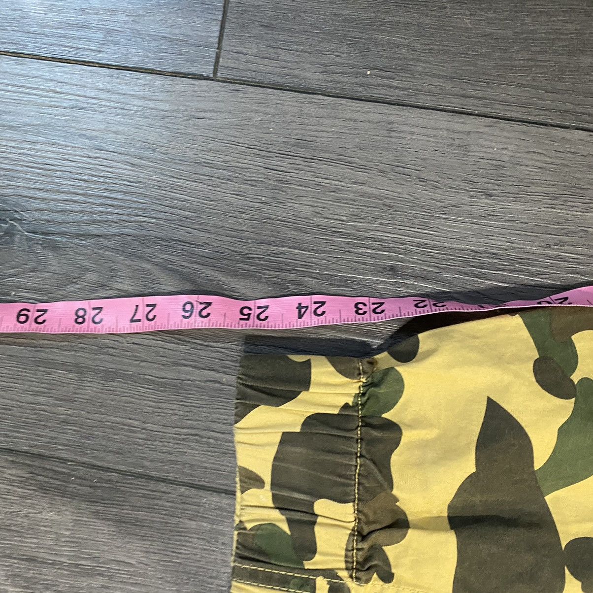 Bape Bape Yellow Camo Cargo Jogger Pants Size M Size US 30 / EU 46 - 7 Thumbnail