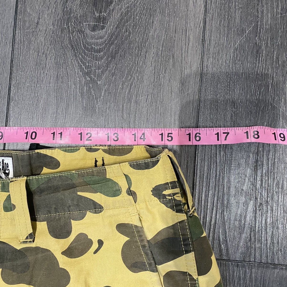 Bape Bape Yellow Camo Cargo Jogger Pants Size M Size US 30 / EU 46 - 8 Thumbnail