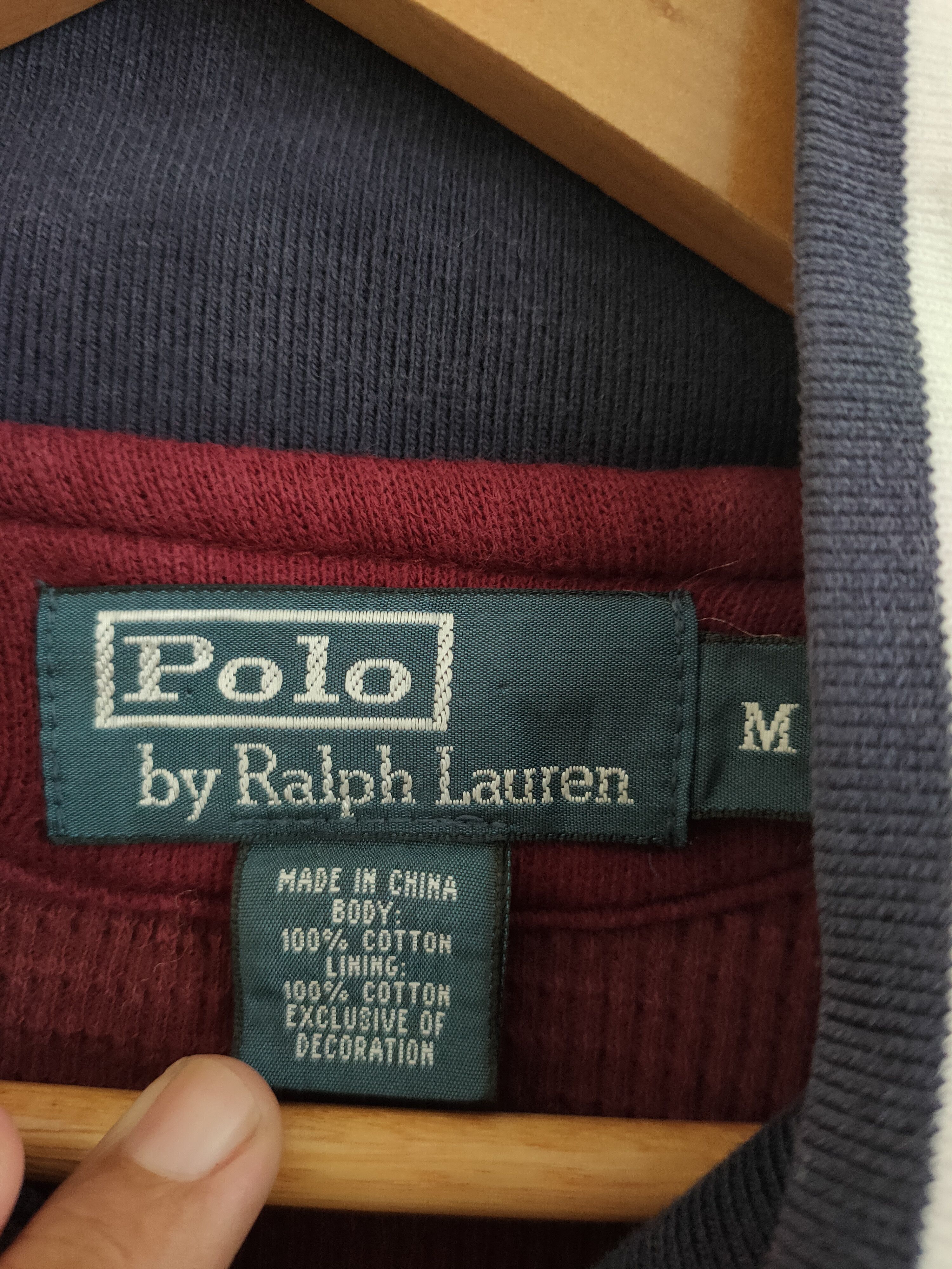 Polo Ralph Lauren × Ralph Lauren × Vintage Vintage Polo by Ralph Lauren Varcity Jacket Size US M / EU 48-50 / 2 - 6 Thumbnail