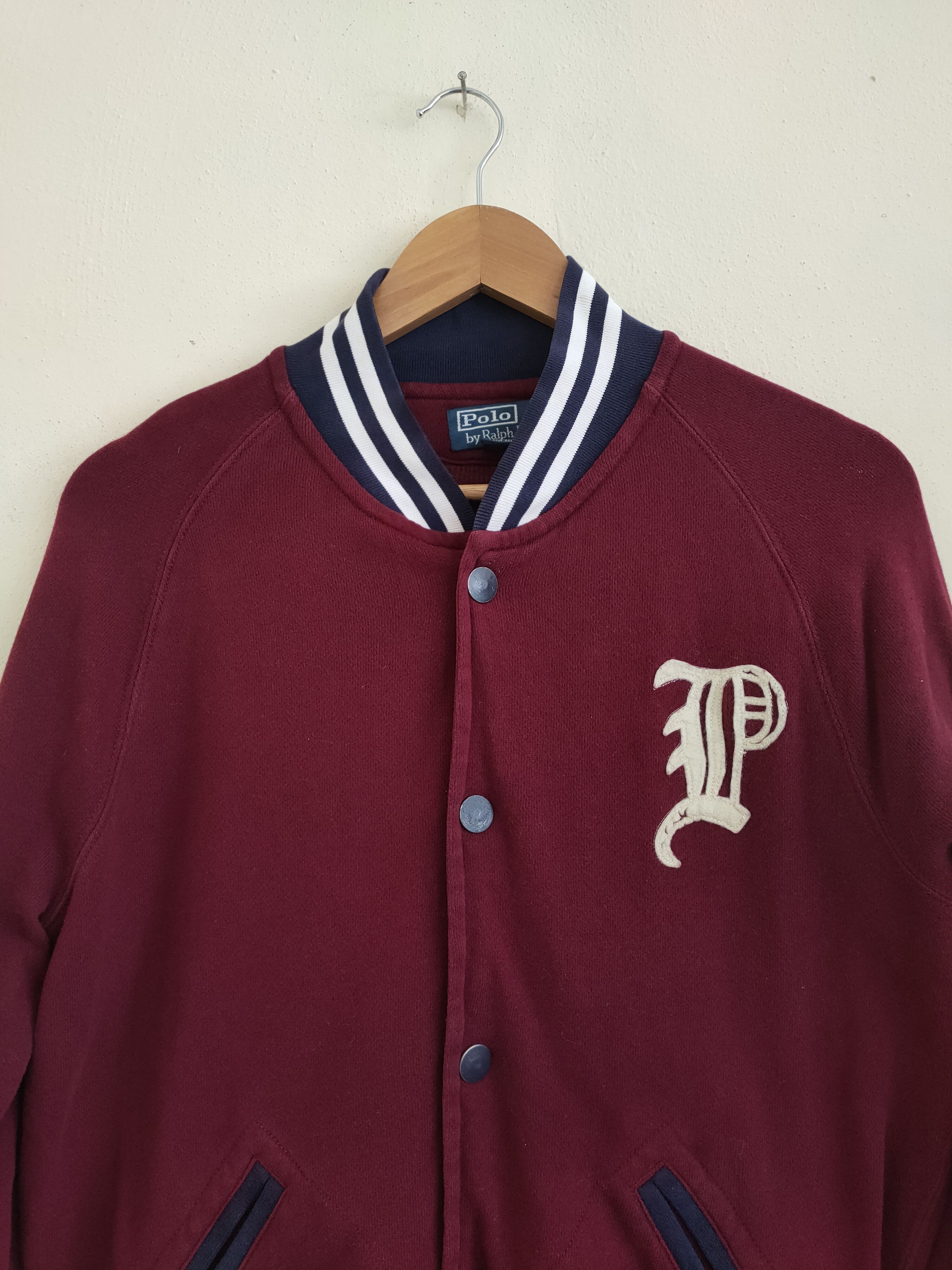 Polo Ralph Lauren × Ralph Lauren × Vintage Vintage Polo by Ralph Lauren Varcity Jacket Size US M / EU 48-50 / 2 - 5 Thumbnail