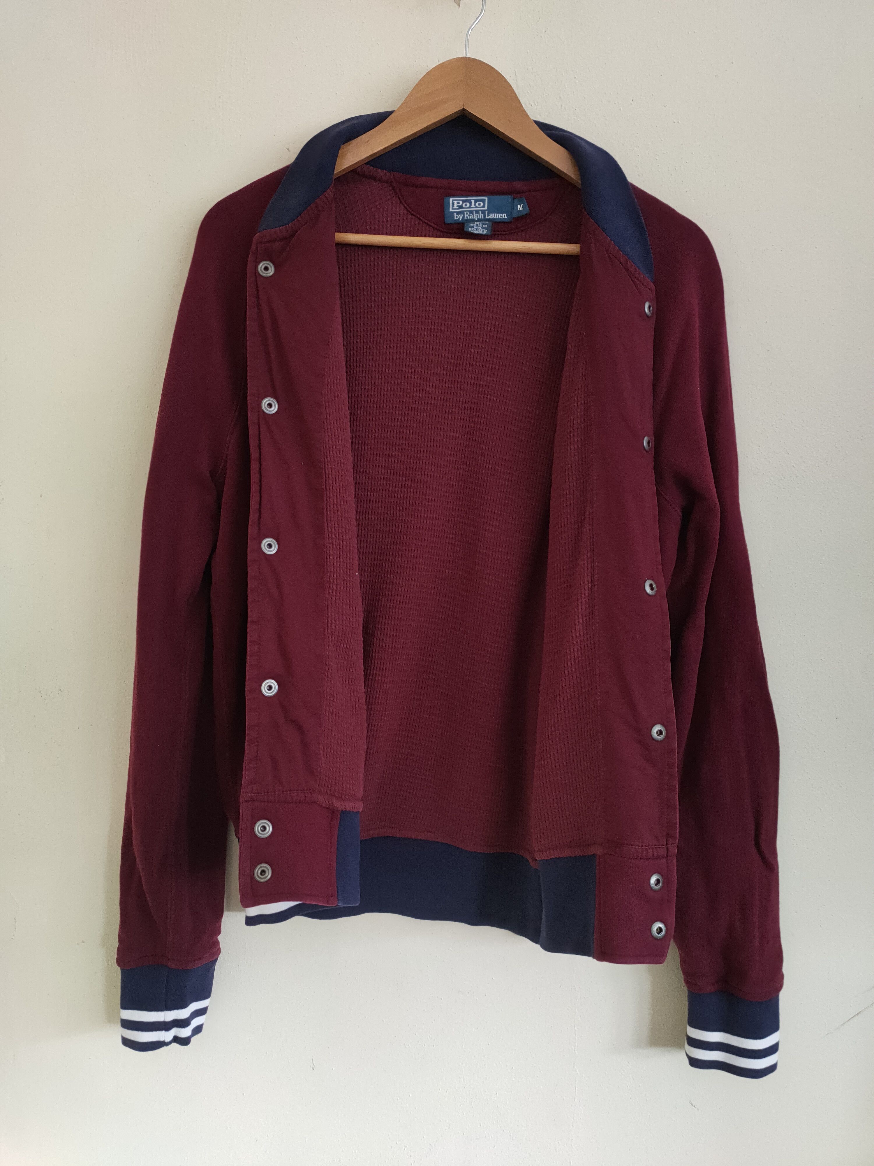 Polo Ralph Lauren × Ralph Lauren × Vintage Vintage Polo by Ralph Lauren Varcity Jacket Size US M / EU 48-50 / 2 - 4 Thumbnail