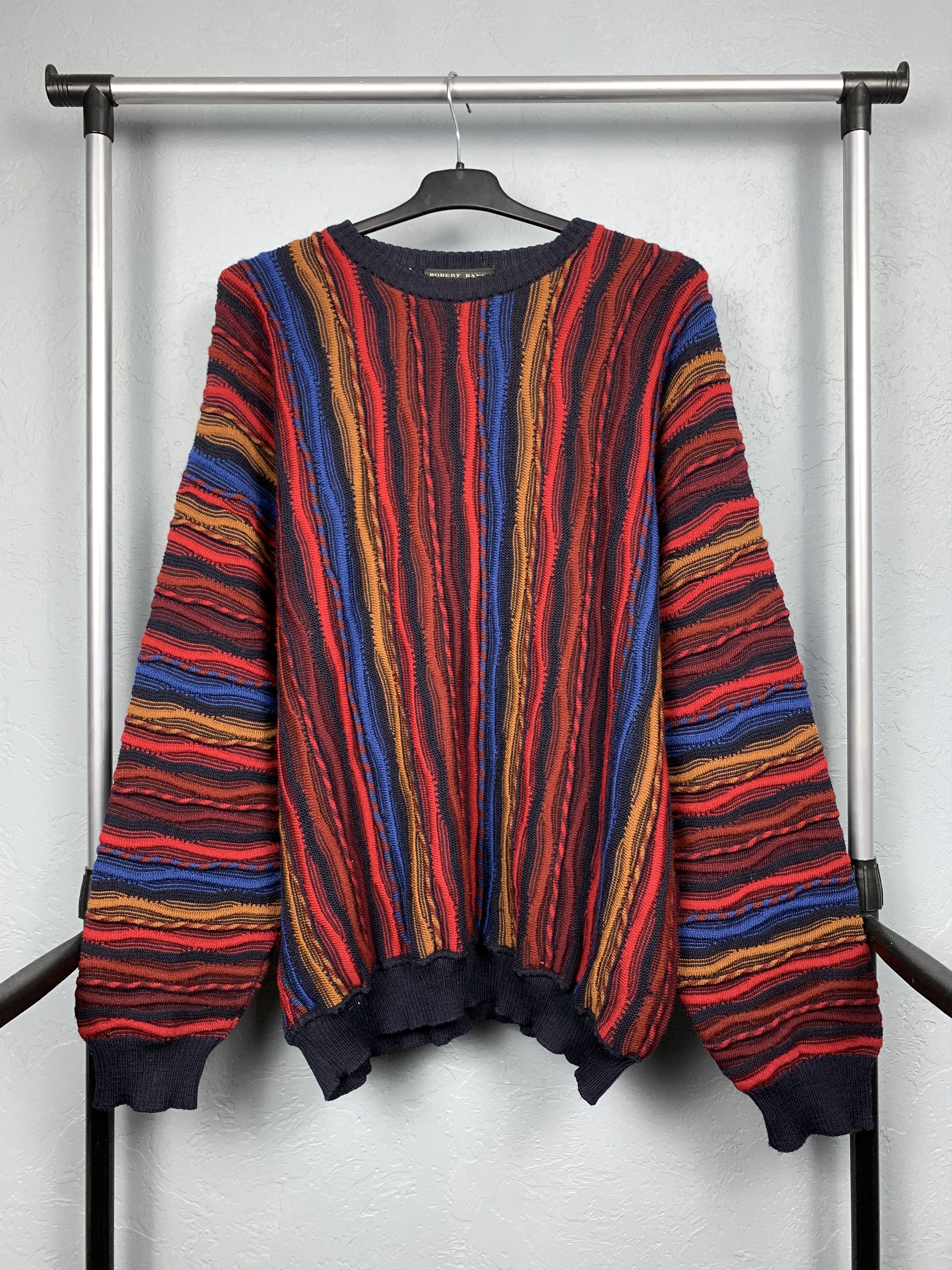 Vintage VINTAGE Knited Sweater Coogi style Size US XL / EU 56 / 4 - 1 Thumbnail