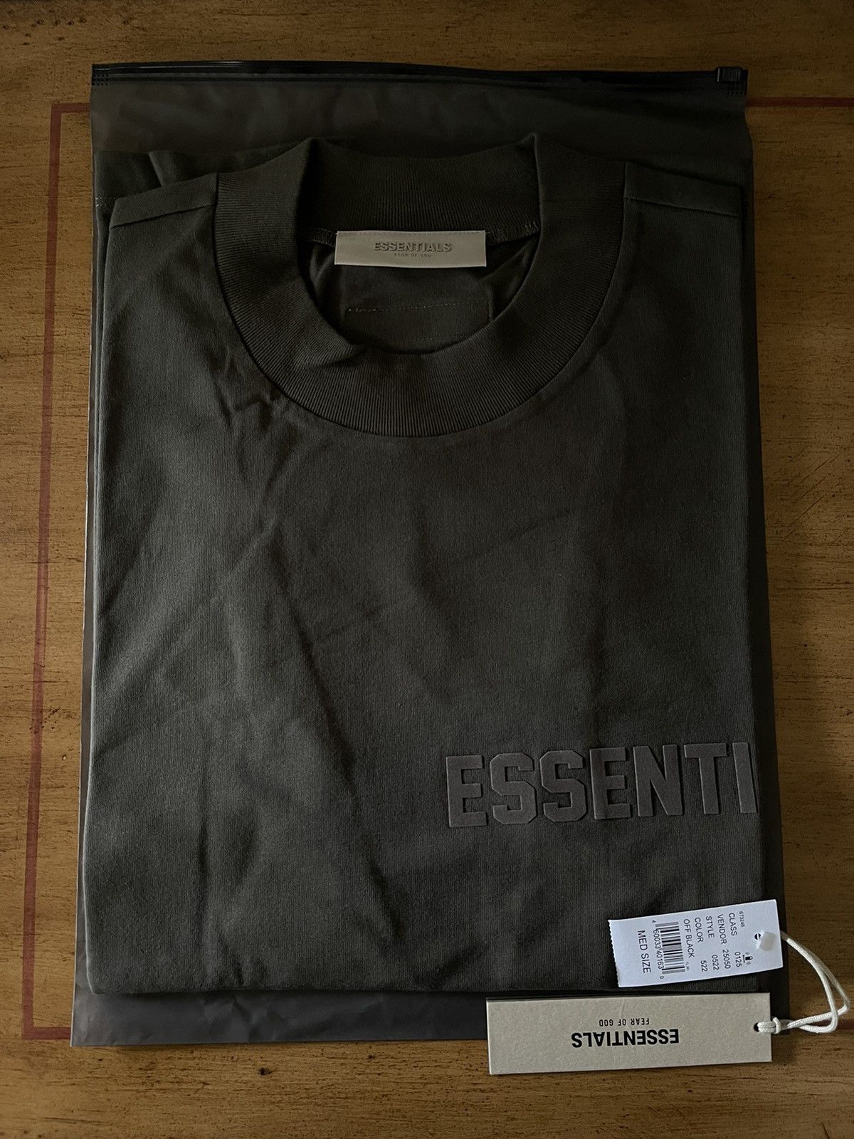FOG × Fear of God × Pacsun FOG - Essentials Fear Of God Off Black SS T-Shirt Sz (M) Size US M / EU 48-50 / 2 - 1 Thumbnail
