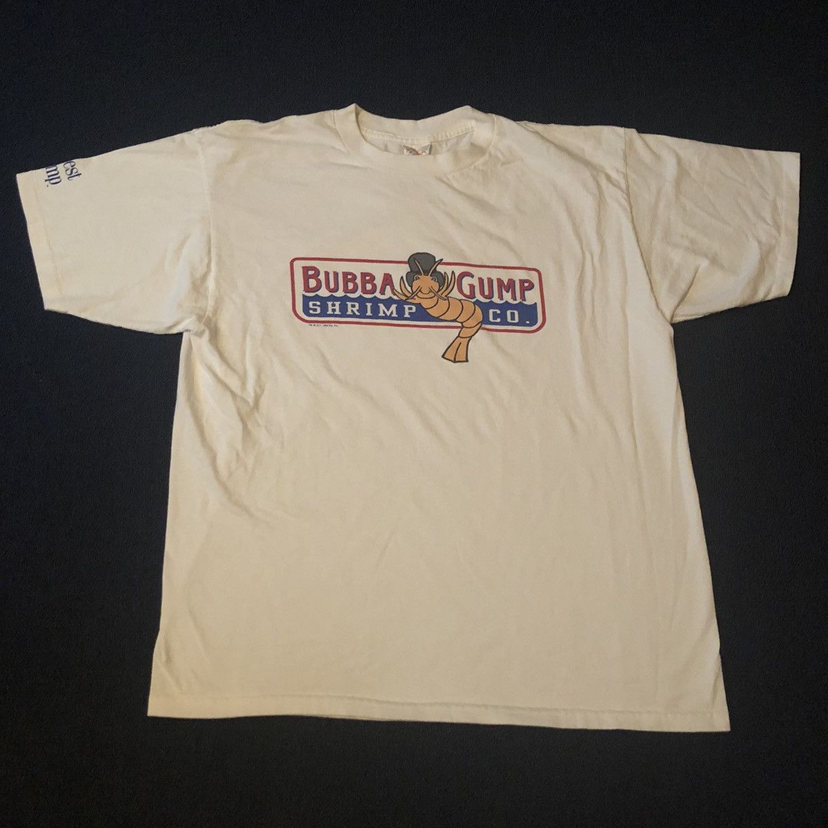 Vintage Vintage 1994 Forrest Bubba Gump Shrimp Co Promo Logo Tee Size US XL / EU 56 / 4 - 3 Thumbnail