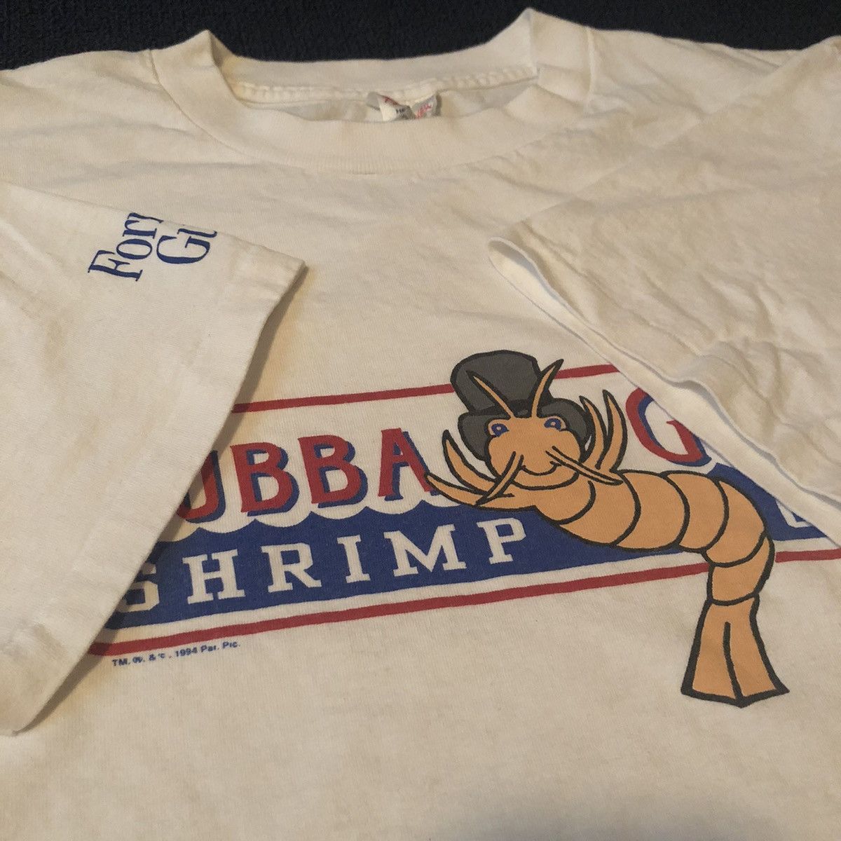 Vintage Vintage 1994 Forrest Bubba Gump Shrimp Co Promo Logo Tee Size US XL / EU 56 / 4 - 7 Thumbnail