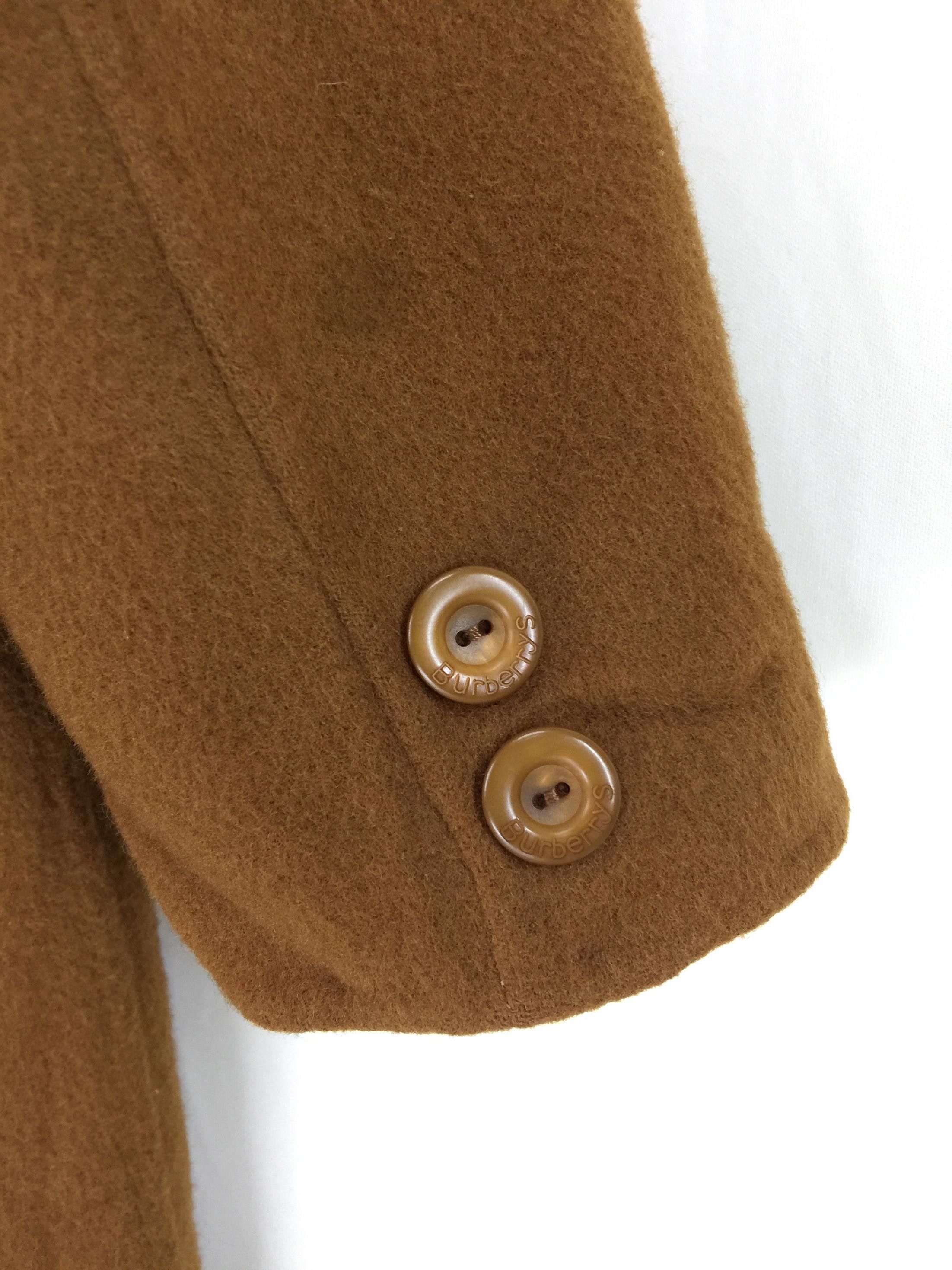 Burberry × Burberry Prorsum × Designer Burberrys brown plain minimalist light coat Size US M / EU 48-50 / 2 - 5 Thumbnail