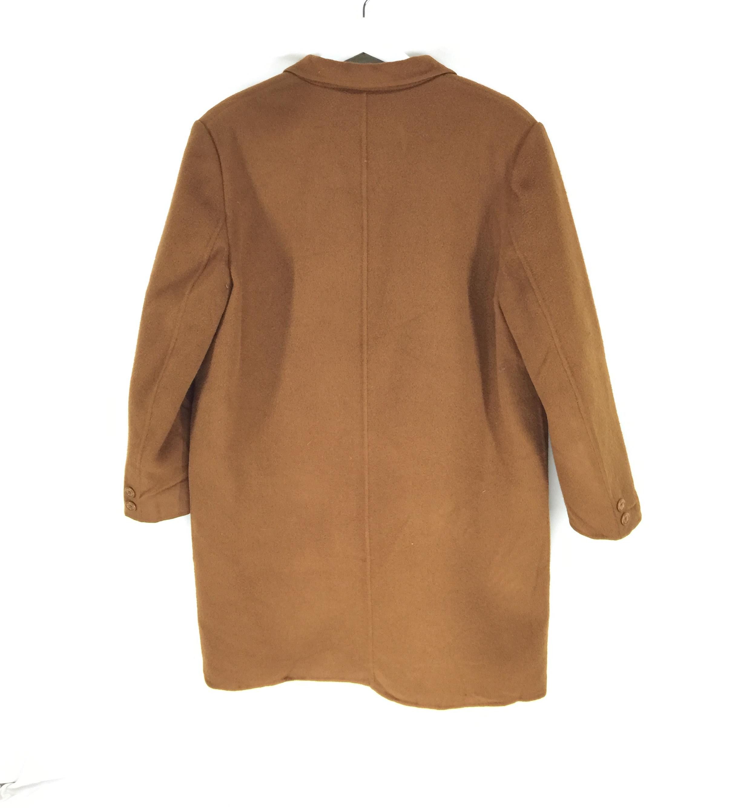 Burberry × Burberry Prorsum × Designer Burberrys brown plain minimalist light coat Size US M / EU 48-50 / 2 - 2 Thumbnail